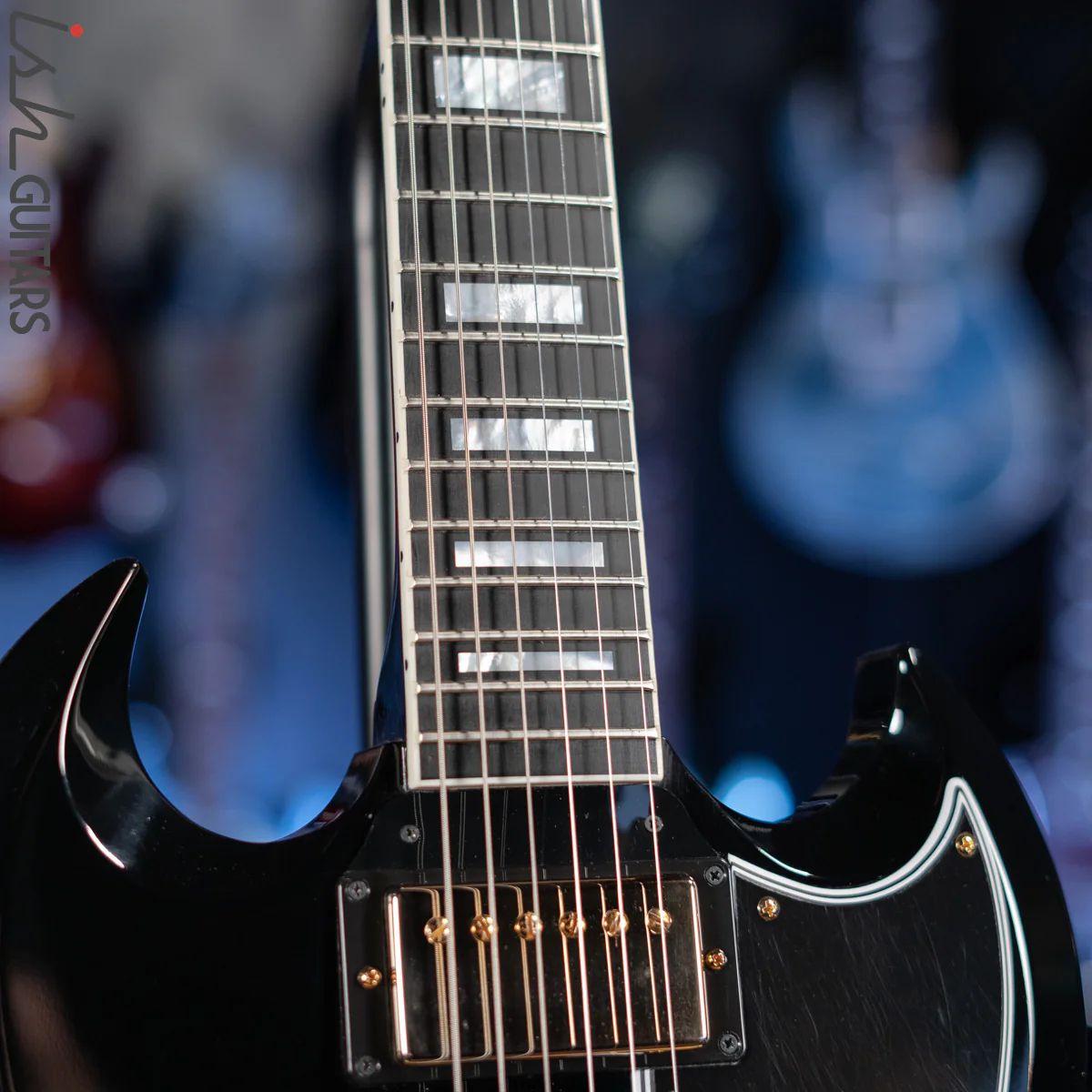 2017 Gibson SG Custom Shop Black - Image 5