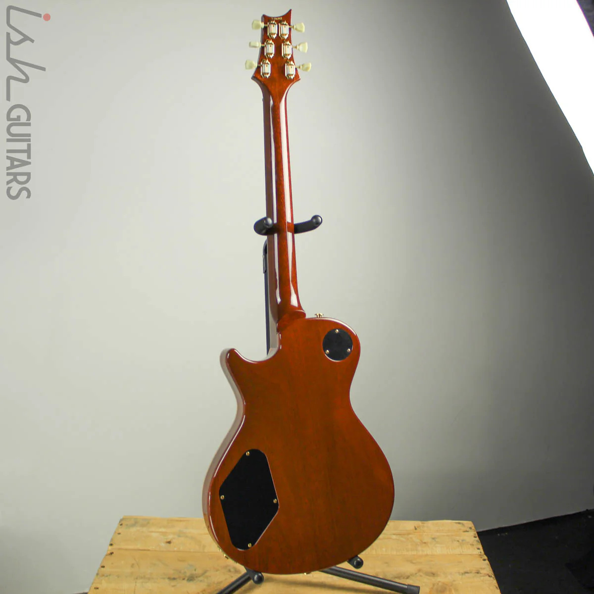 2007 Paul Reed Smith PRS 20th Anniversary Artist SC Flamed Amber Top Brazilian Board - Image 8