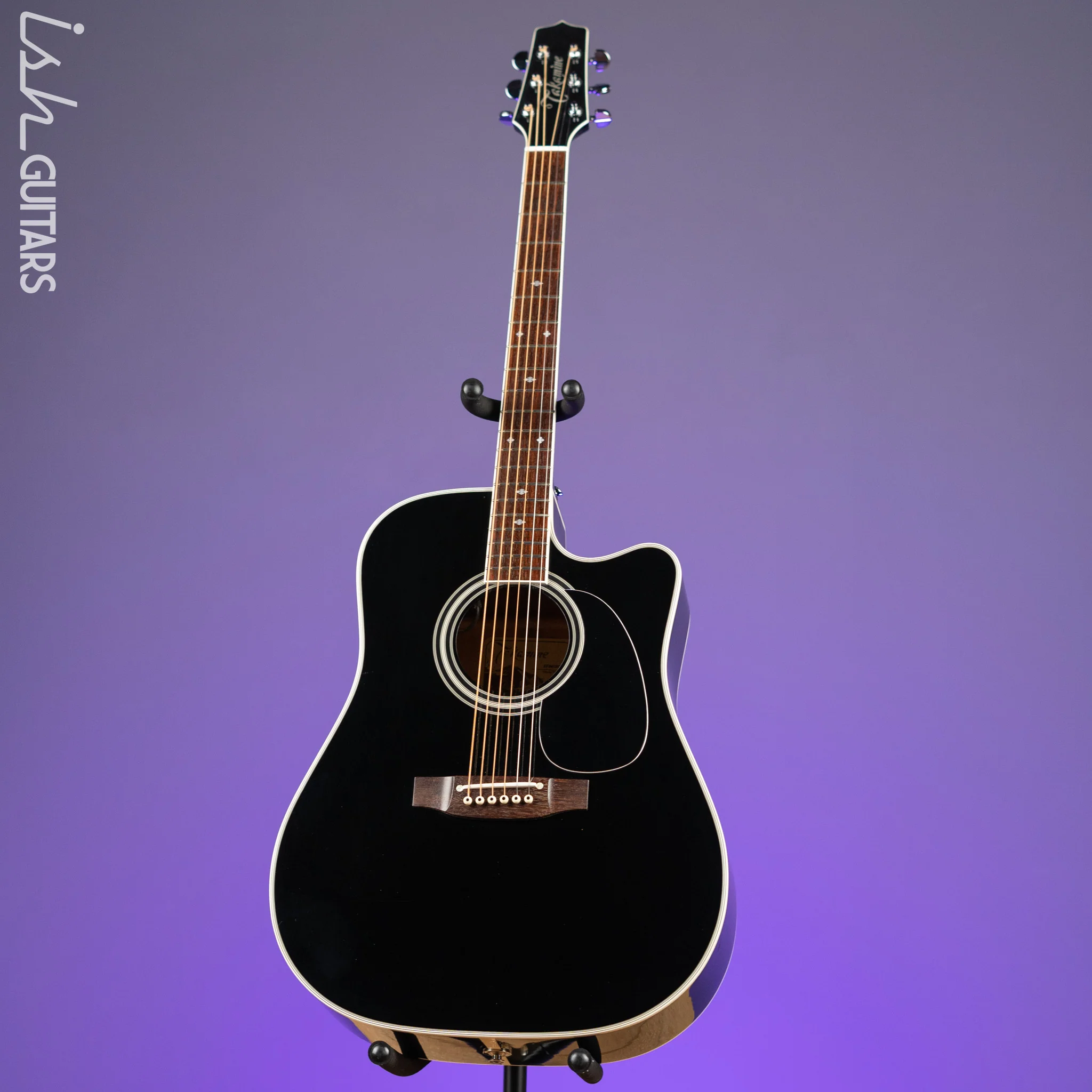 2007 Takamine EF341SC Black - Image 2