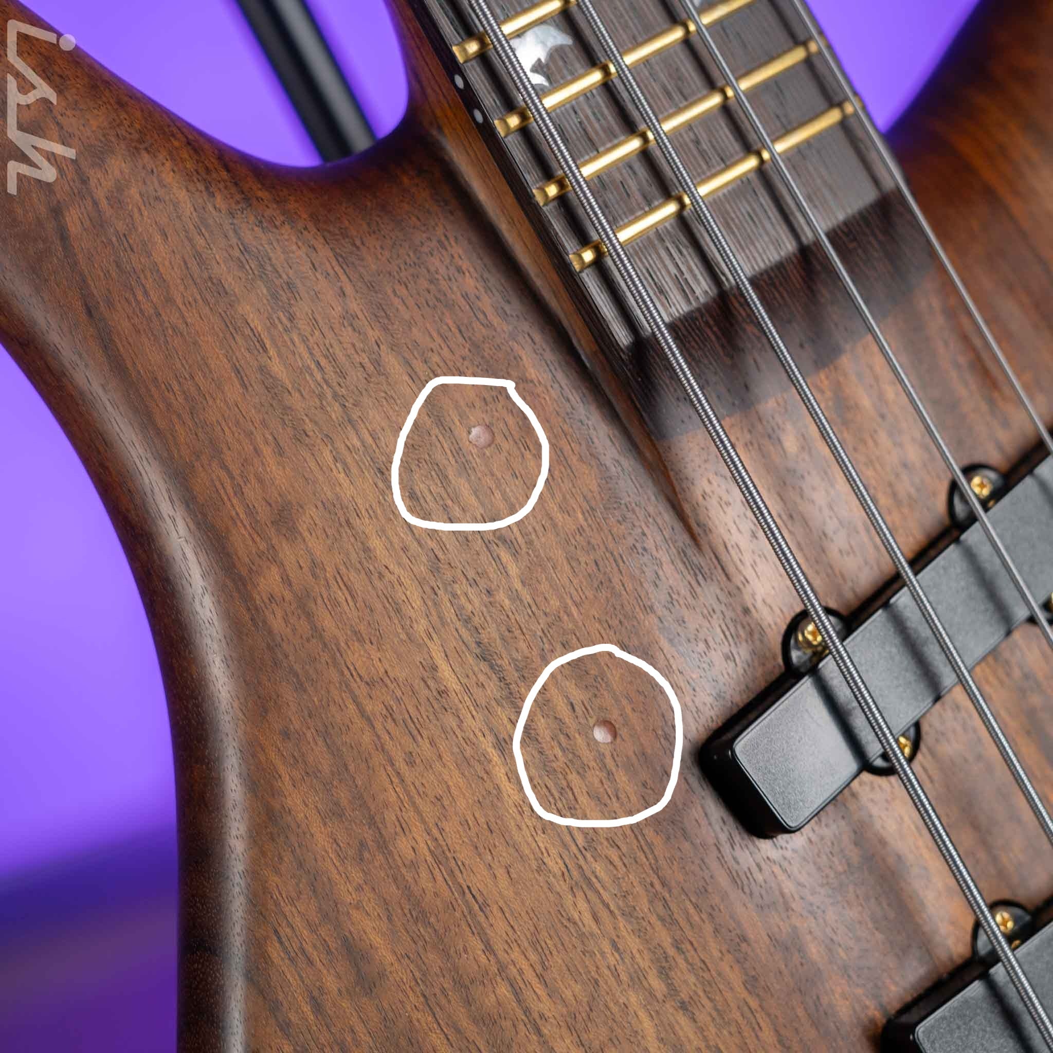 2007 Warwick Dolphin Pro Natural Ovangkol - Image 6