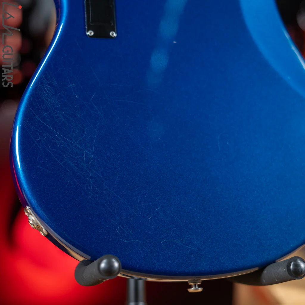 2008 Ernie Ball Music Man Stingray 5 HH Blue Pearl - Image 11