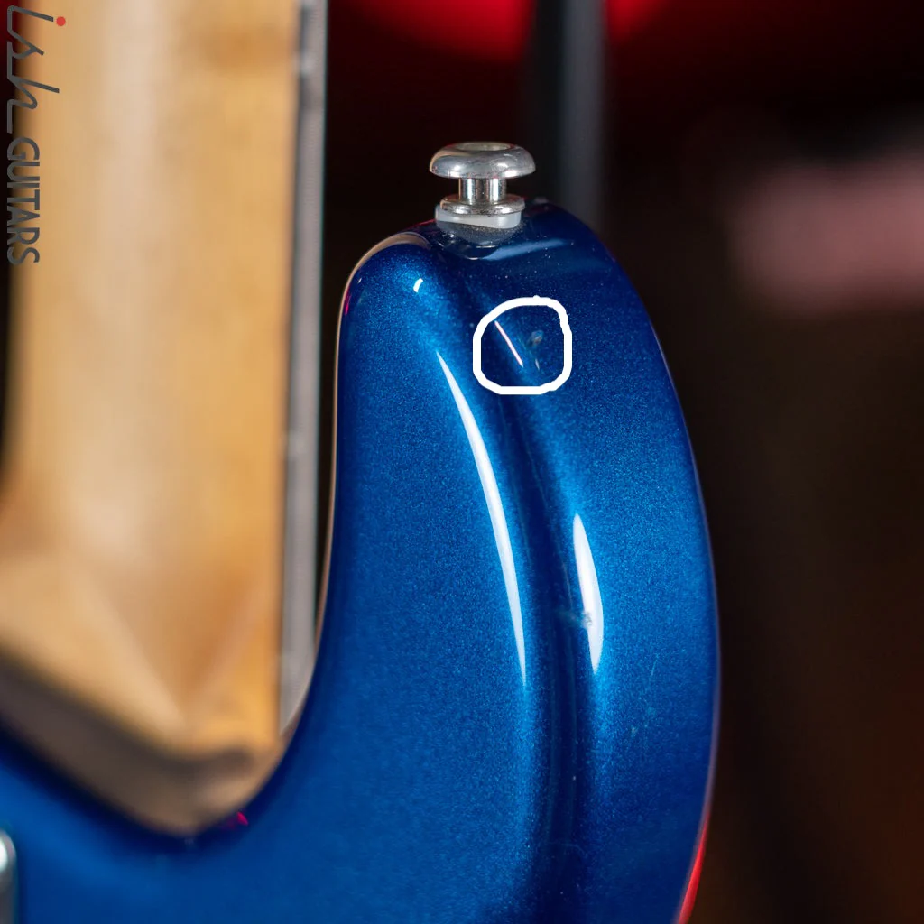 2008 Ernie Ball Music Man Stingray 5 HH Blue Pearl - Image 16
