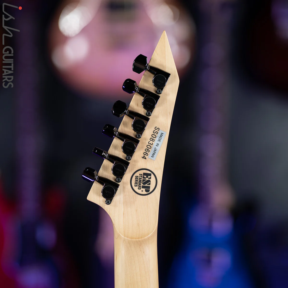 2008 ESP M-II Made in Japan Gloss Black - Image 11