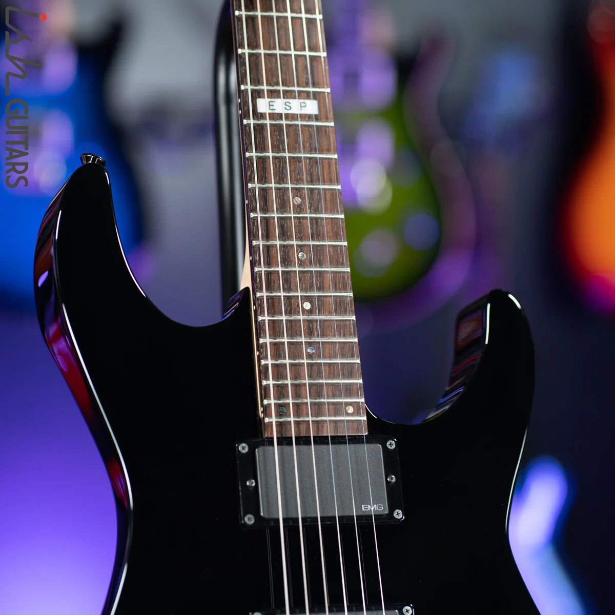 2008 ESP M-II Made in Japan Gloss Black - Image 5