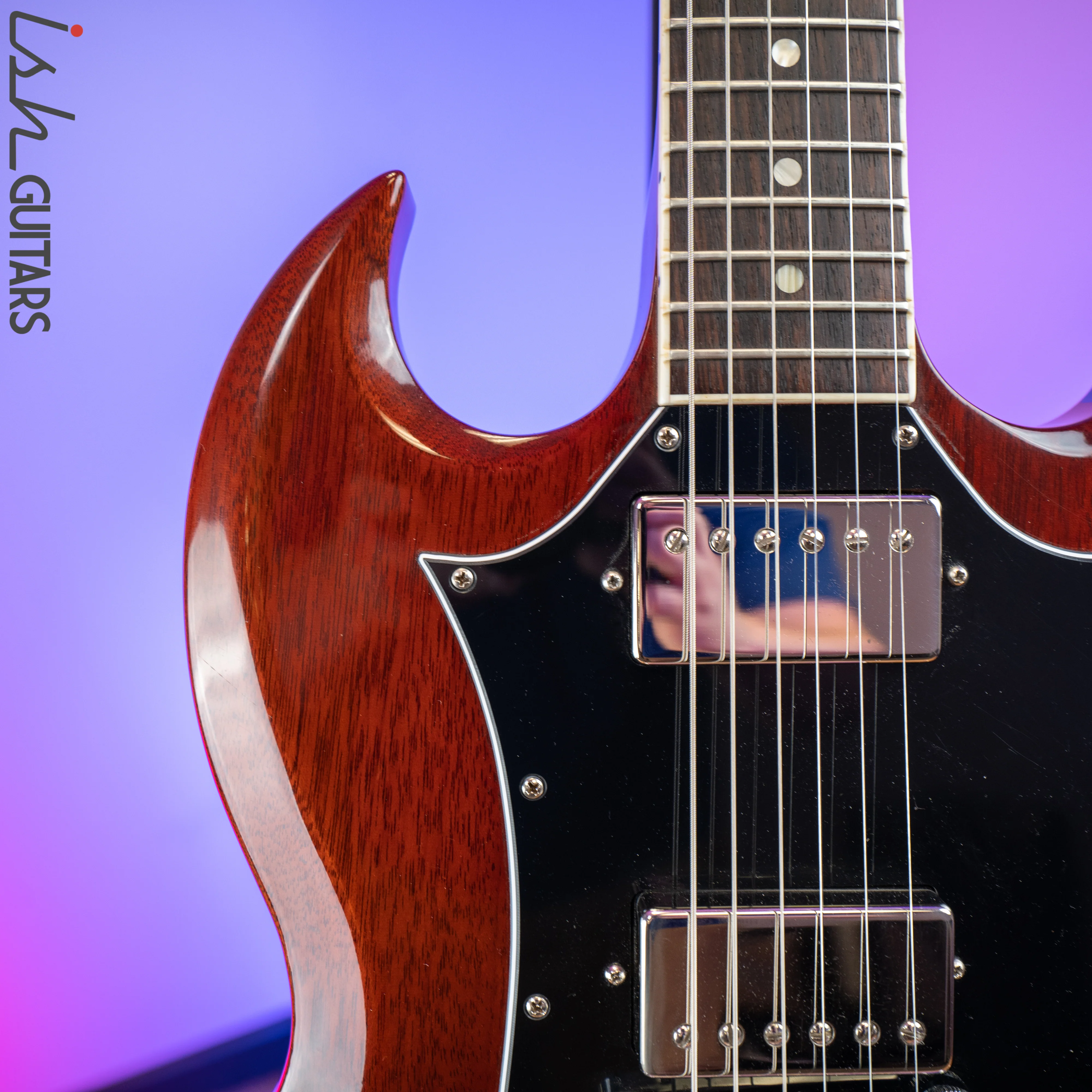 2008 Gibson SG Classic Cherry w/ Lollar Imperial Humbuckers - Image 3