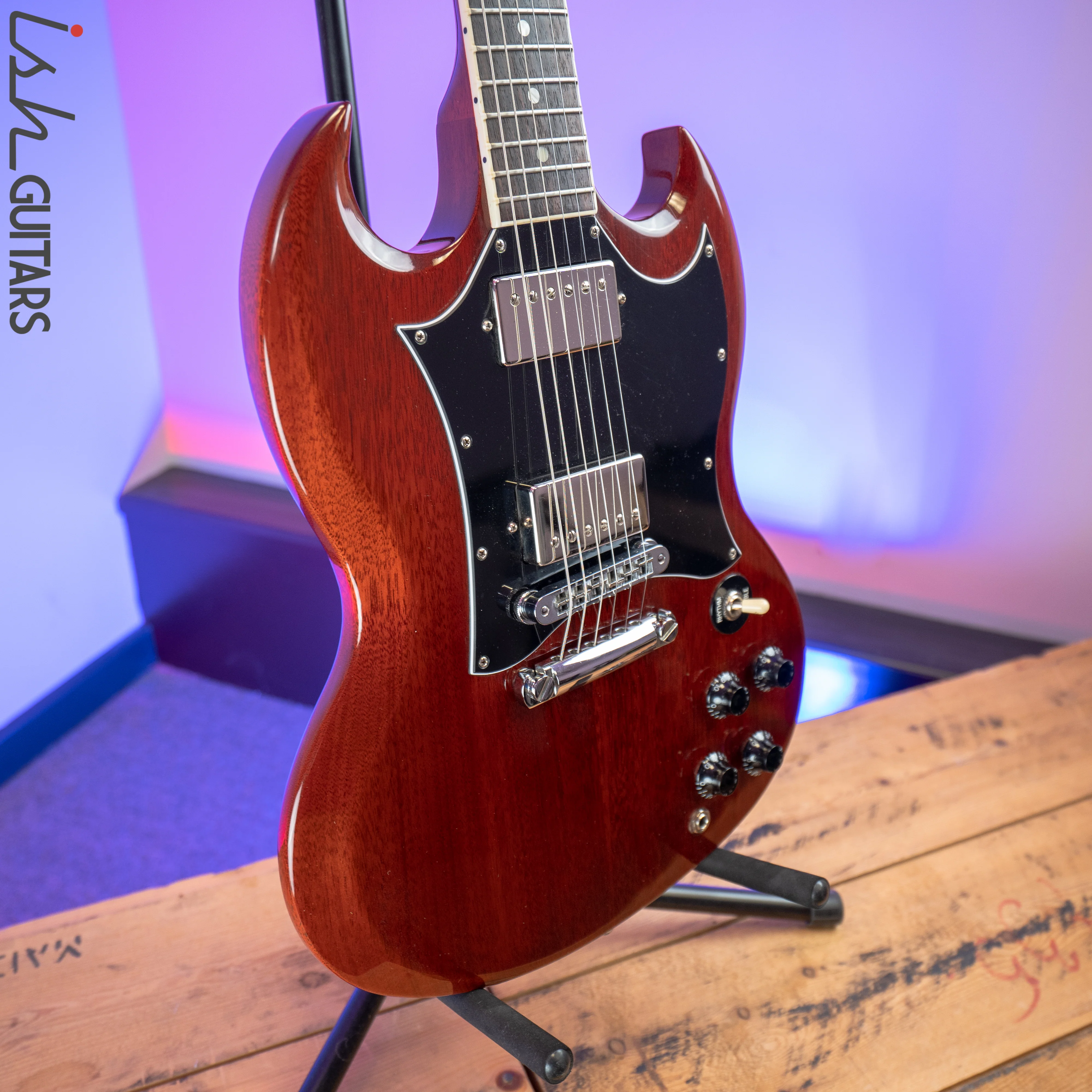 2008 Gibson SG Classic Cherry w/ Lollar Imperial Humbuckers - Image 5