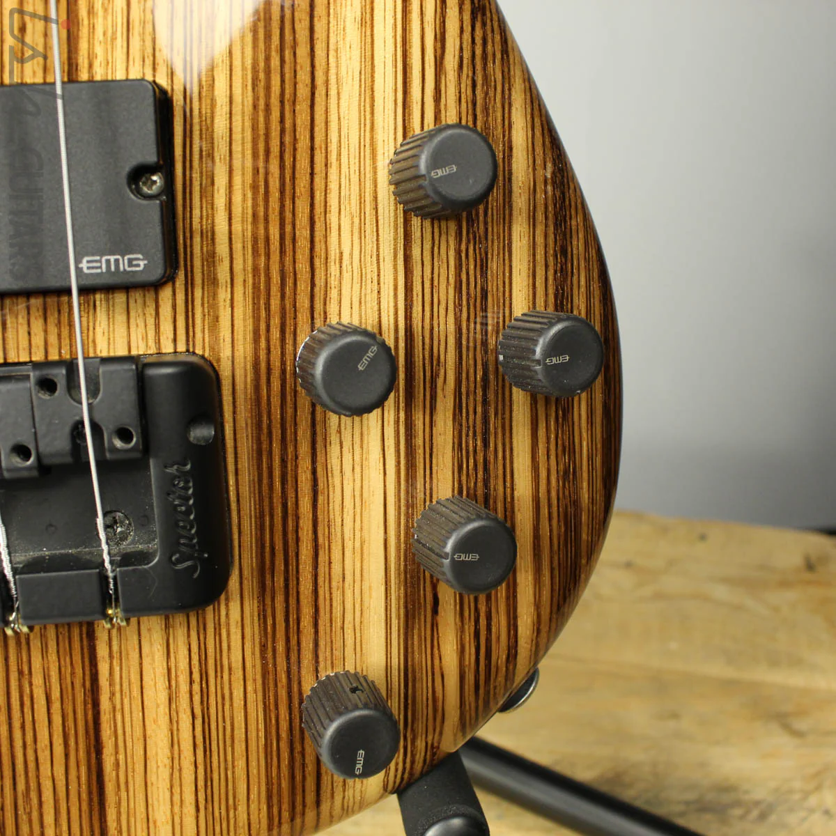 2008 Spector Euro Rebop4DLX Zebrawood - Image 4