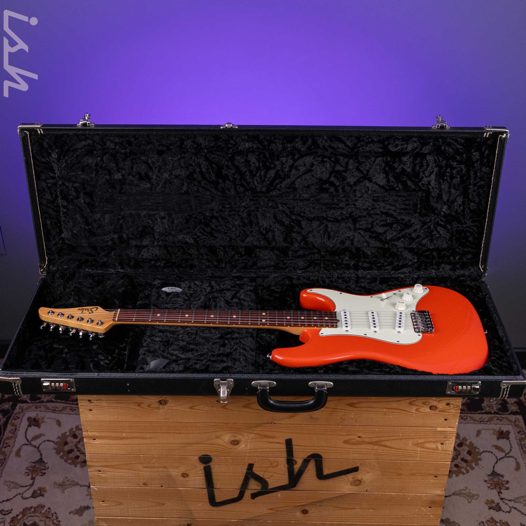 2008 Suhr Classic S SSS Scott Henderson Spec Fiesta/Dakota Mix Red - Image 19