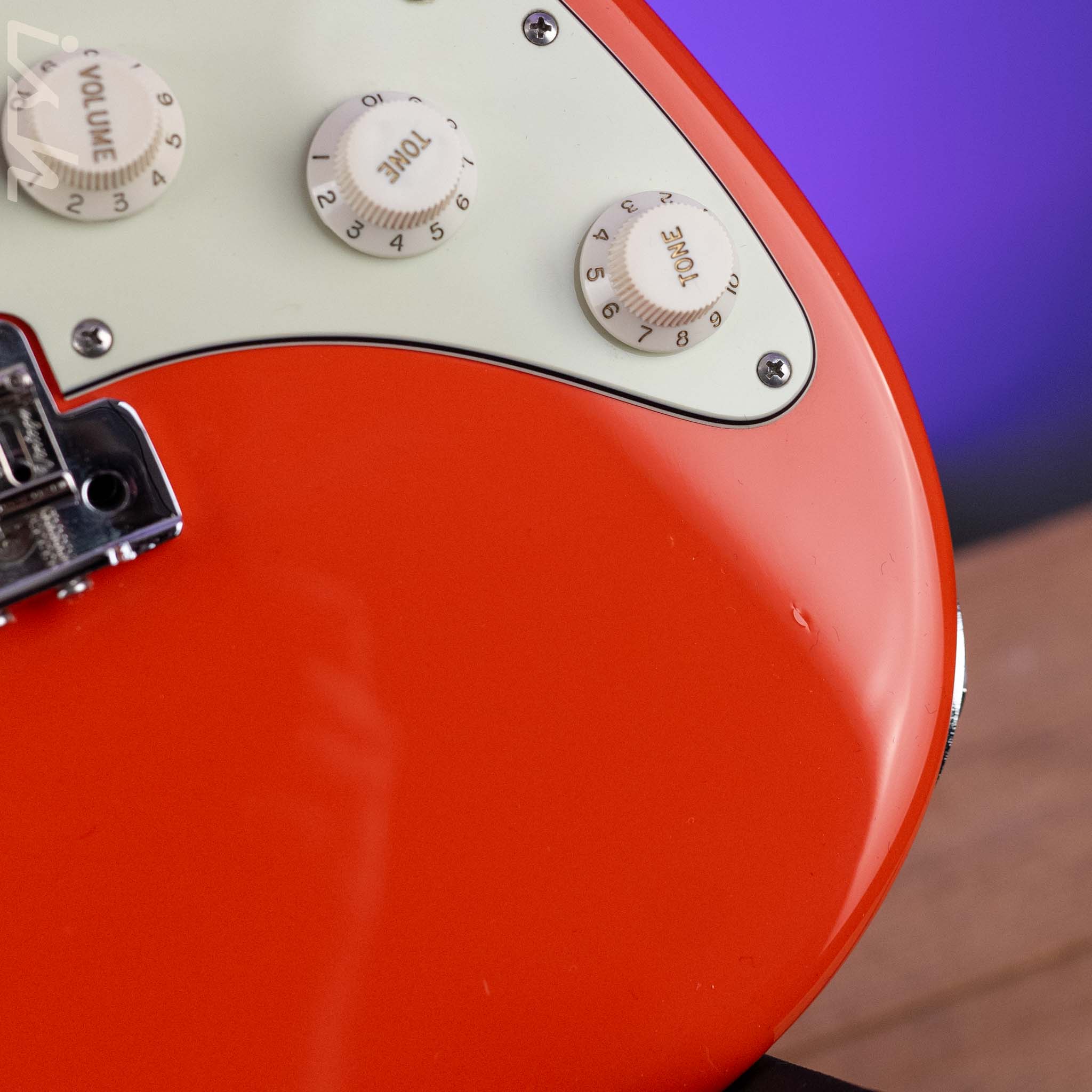 2008 Suhr Classic S SSS Scott Henderson Spec Fiesta/Dakota Mix Red - Image 5