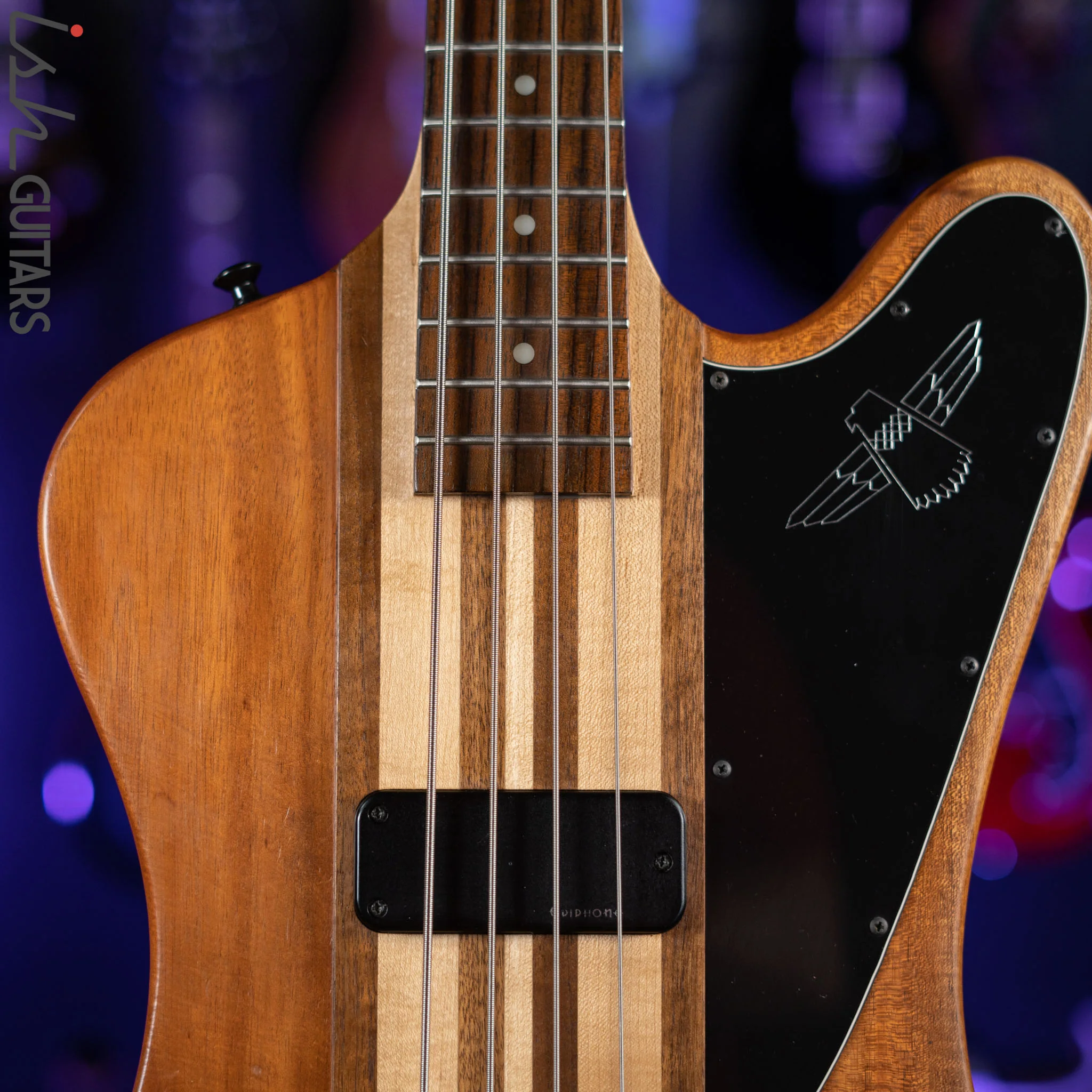 2009 Epiphone Thunderbird Pro IV String Bass Natural - Image 3