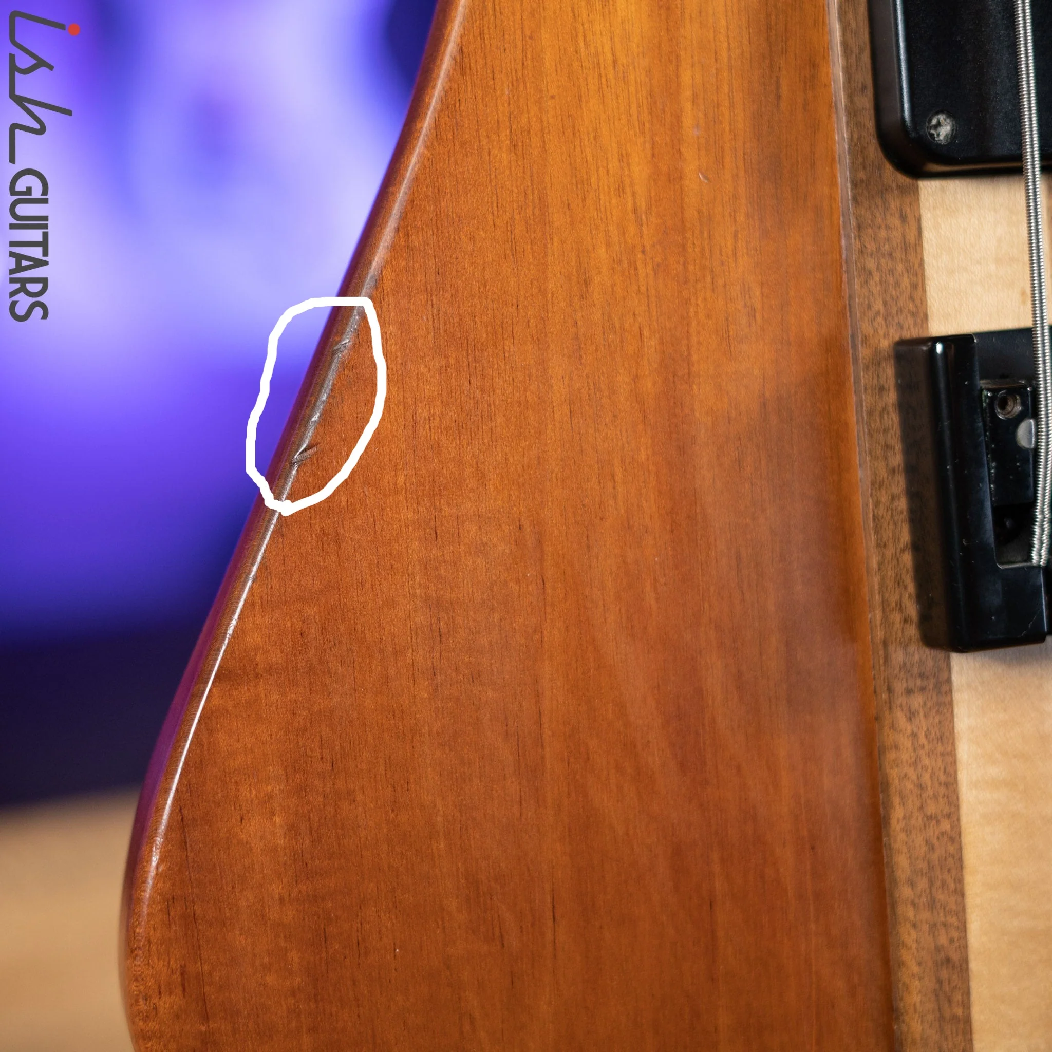 2009 Epiphone Thunderbird Pro IV String Bass Natural - Image 7