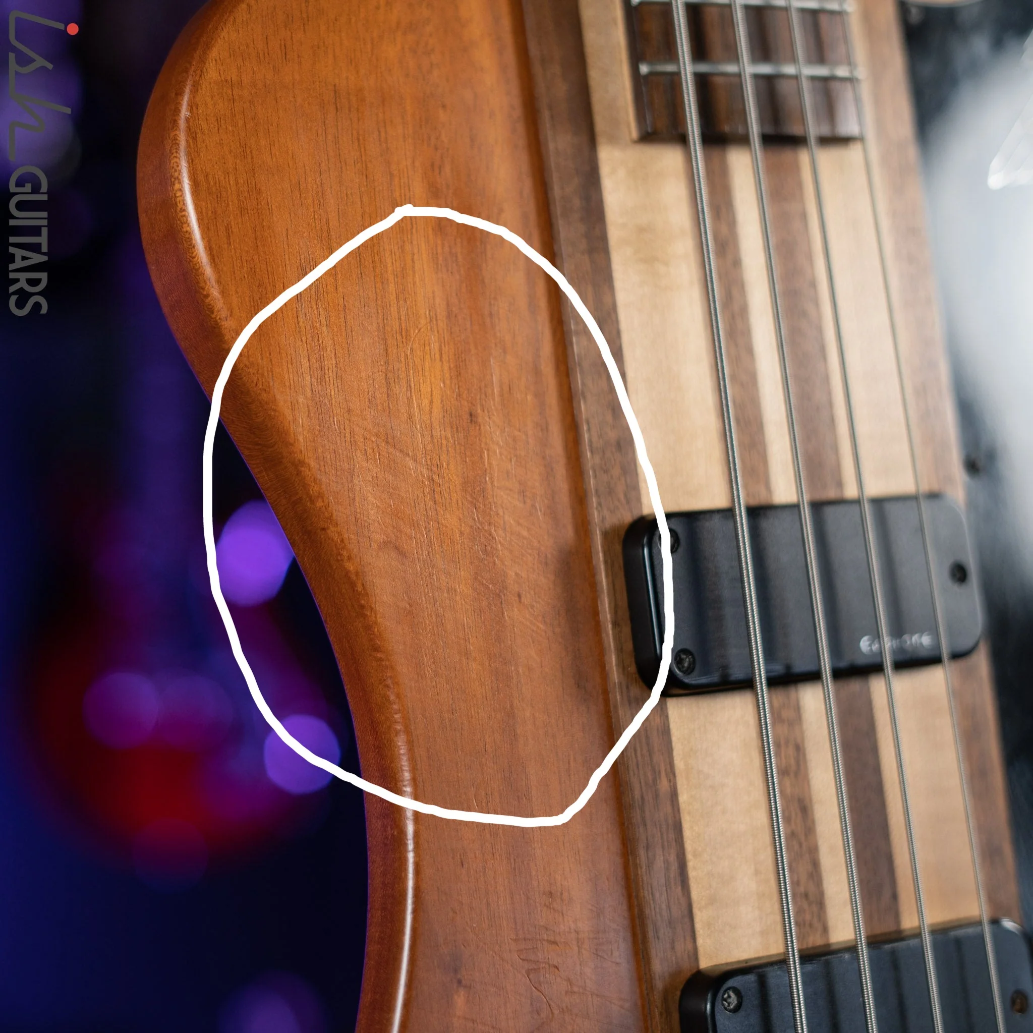 2009 Epiphone Thunderbird Pro IV String Bass Natural - Image 9