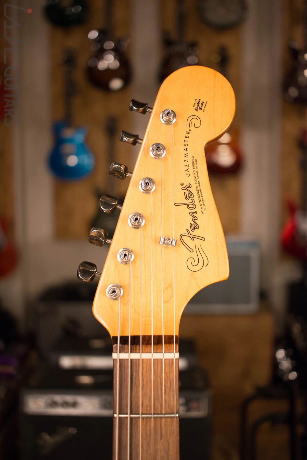 2009 Fender Classic Player Jazzmaster MIM Mastery Bridge - Image 5