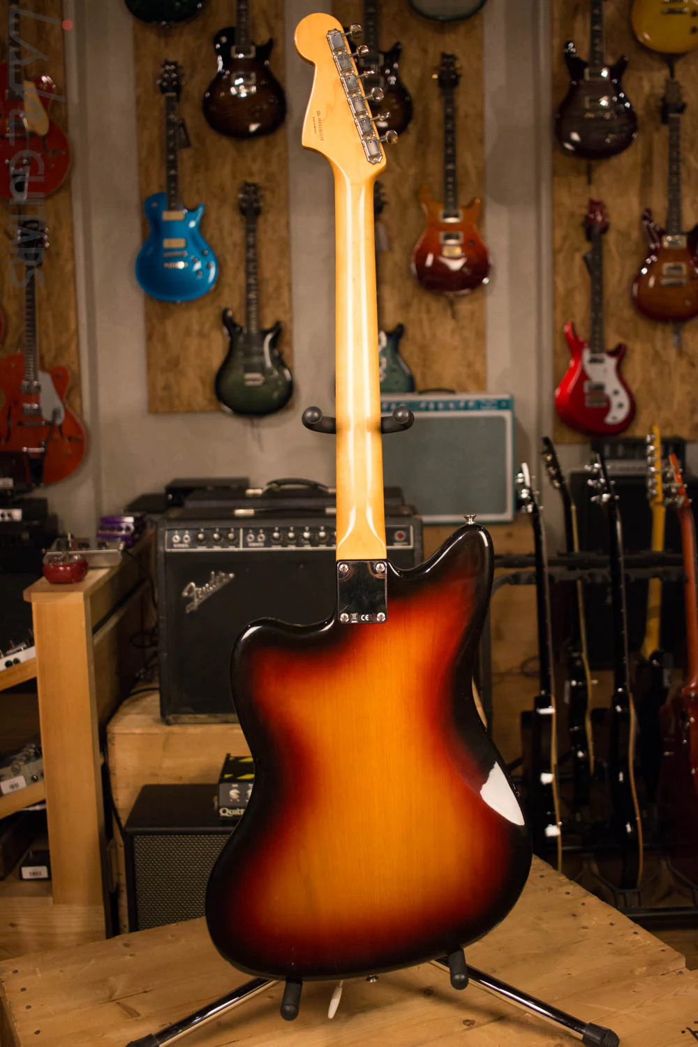 2009 Fender Classic Player Jazzmaster MIM Mastery Bridge - Image 8