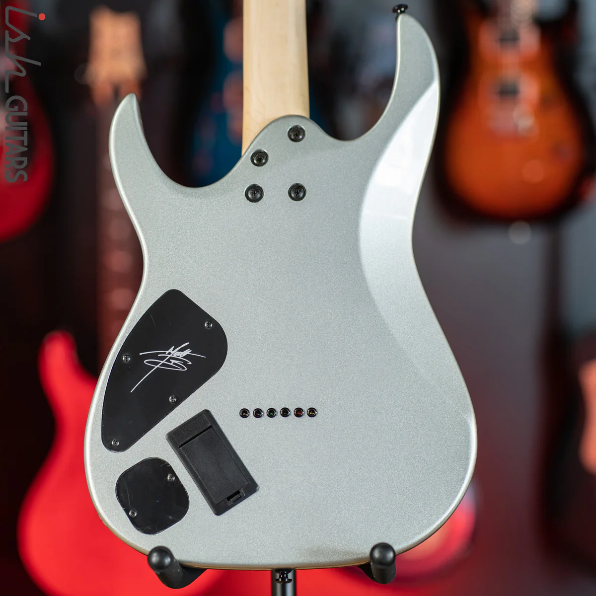 2009 Ibanez MBM2 Matt Bachand Silver - Image 10