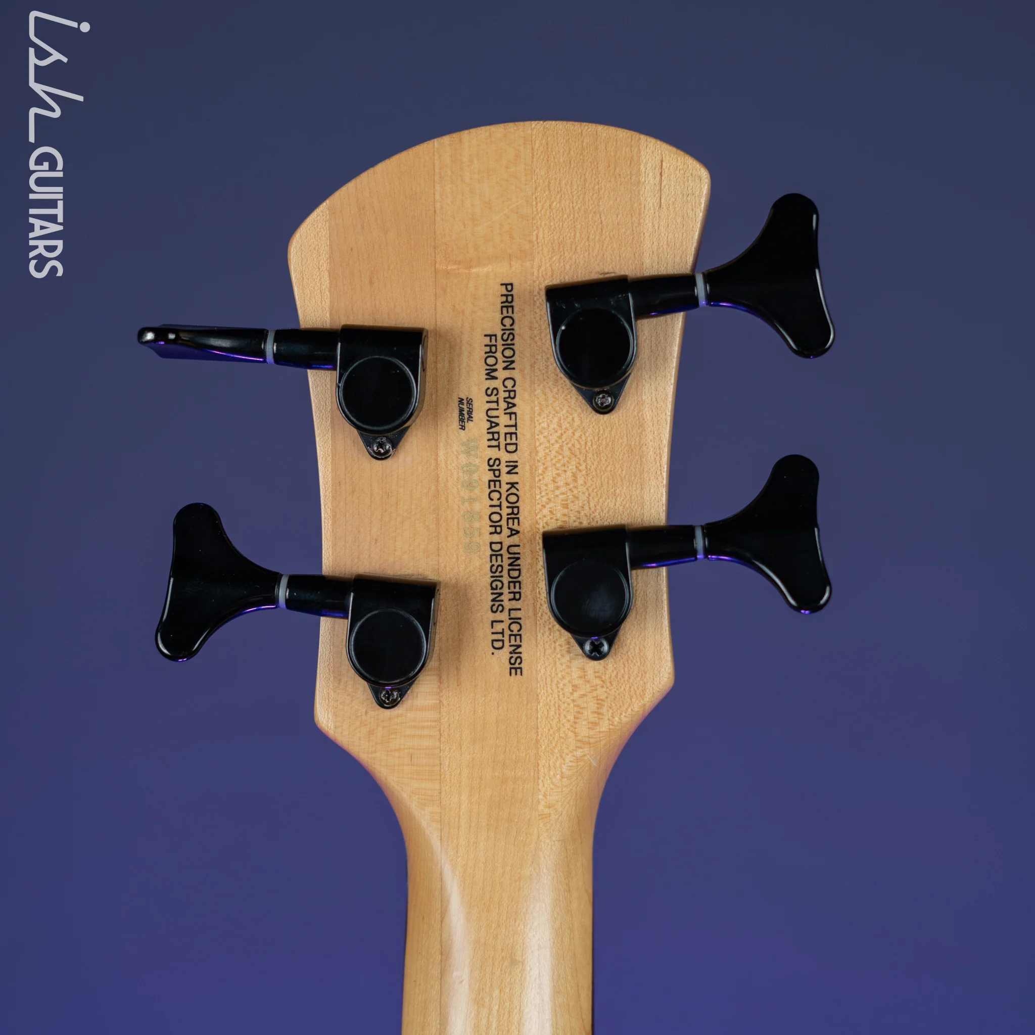 2009 Spector Legend 4 Custom Natural - Image 21