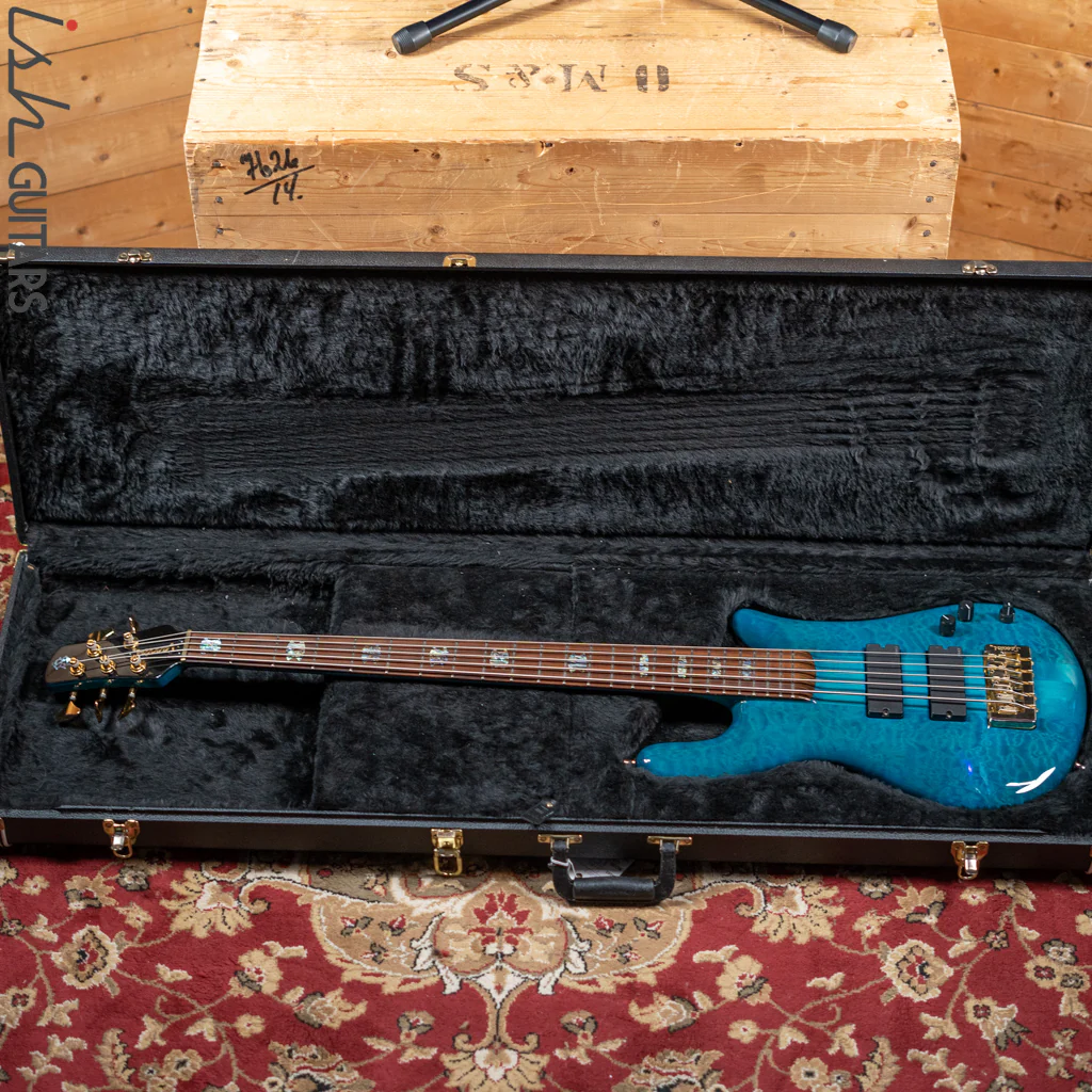 2009 Spector USA NS-5XL Peacock Blue - Image 17