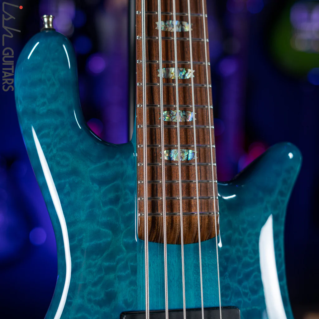 2009 Spector USA NS-5XL Peacock Blue - Image 3