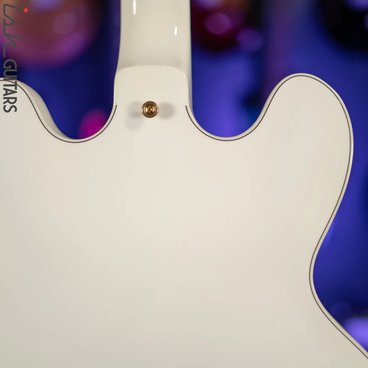 2010 Gibson Custom Shop ES-355 Semi-Hollow Alex Lifeson Signature Alpine White - Image 11
