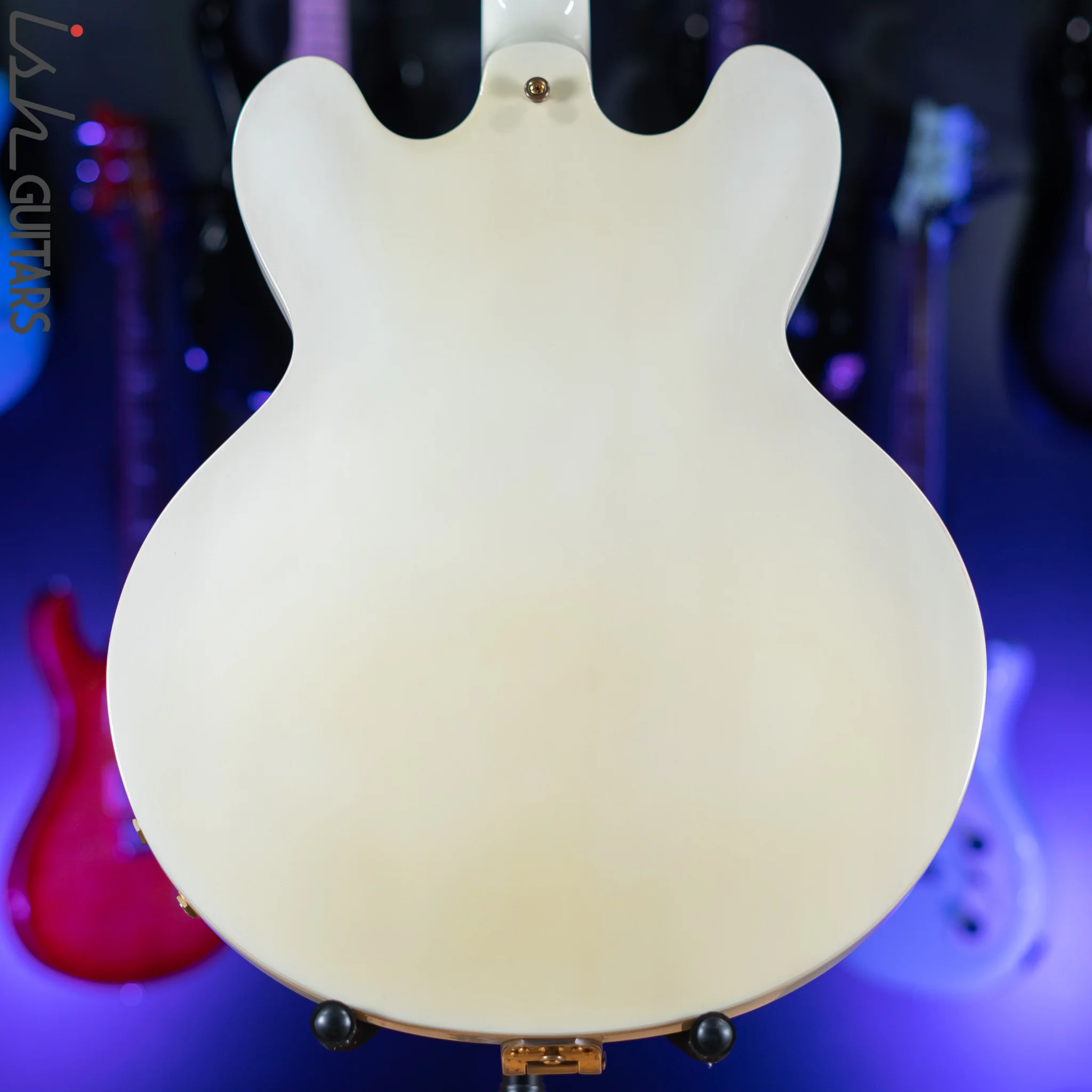 2010 Gibson Custom Shop ES 345 VOS 1959 Varitone Stereo w/ Bigsby Alpine White - Image 7