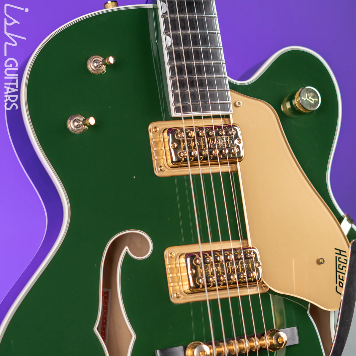 2010 Gretsch Country Club G6196T Cadillac Green - Image 3