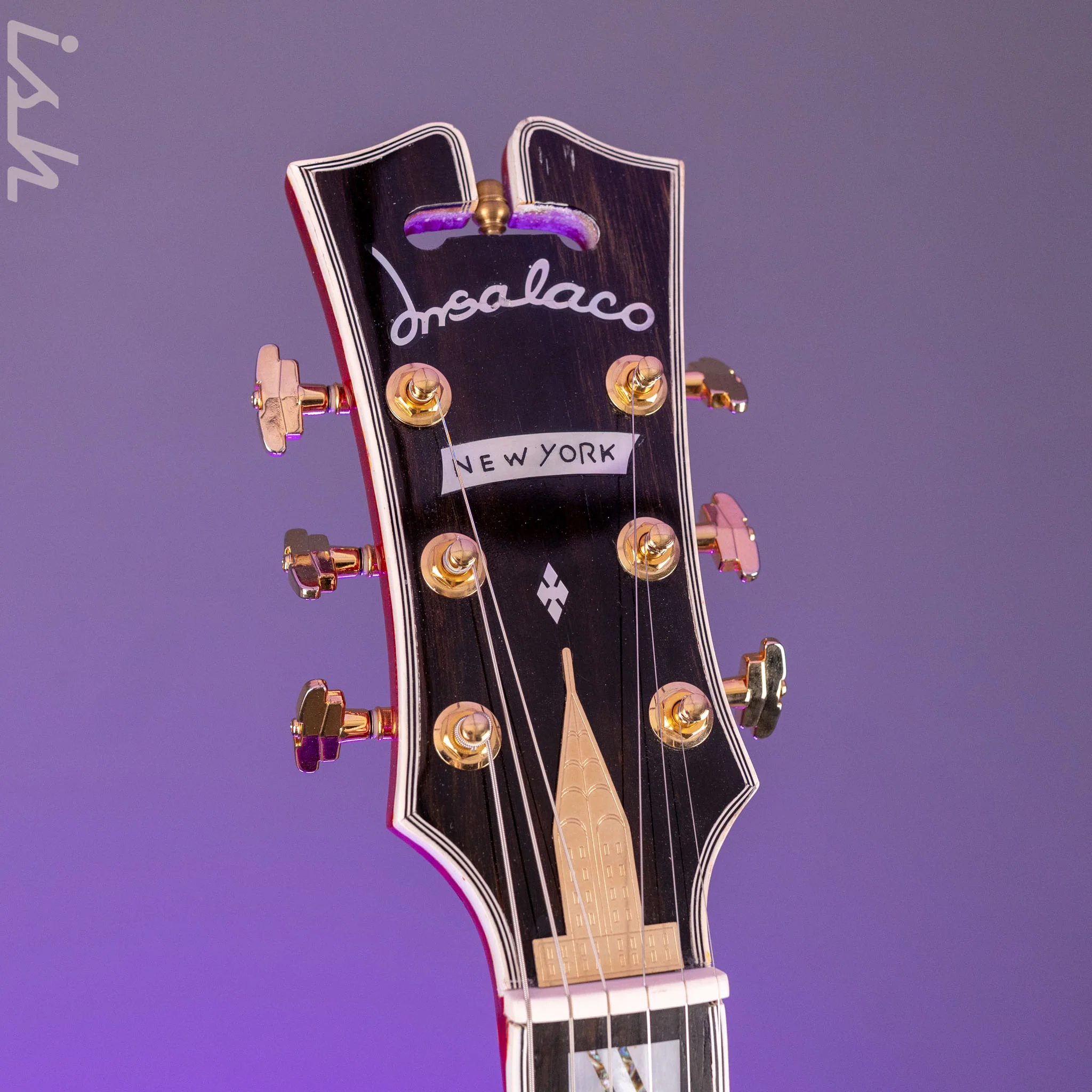 2010 Insalaco Archtop Cherry Burst - Image 11