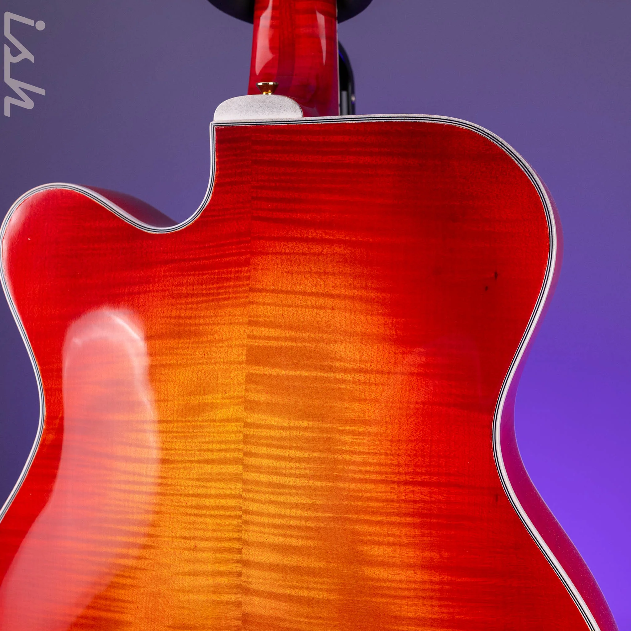 2010 Insalaco Archtop Cherry Burst - Image 18