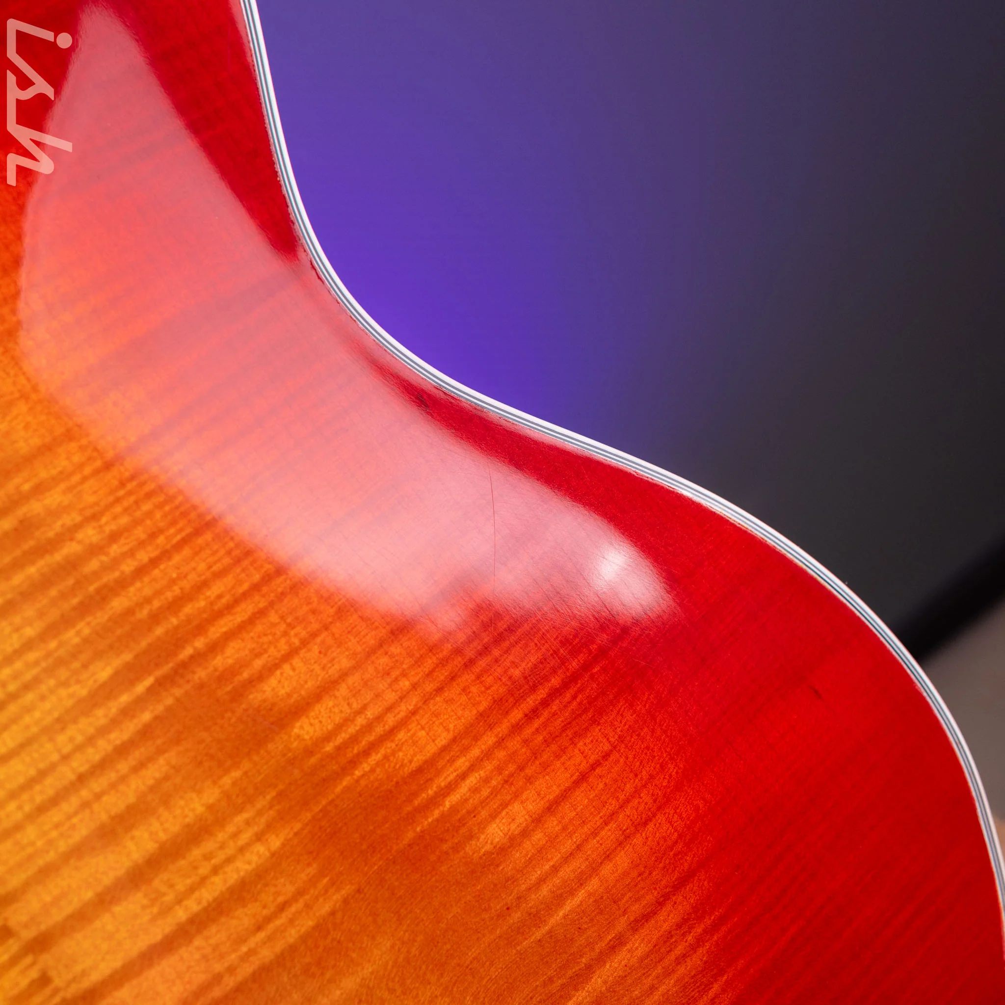 2010 Insalaco Archtop Cherry Burst - Image 21