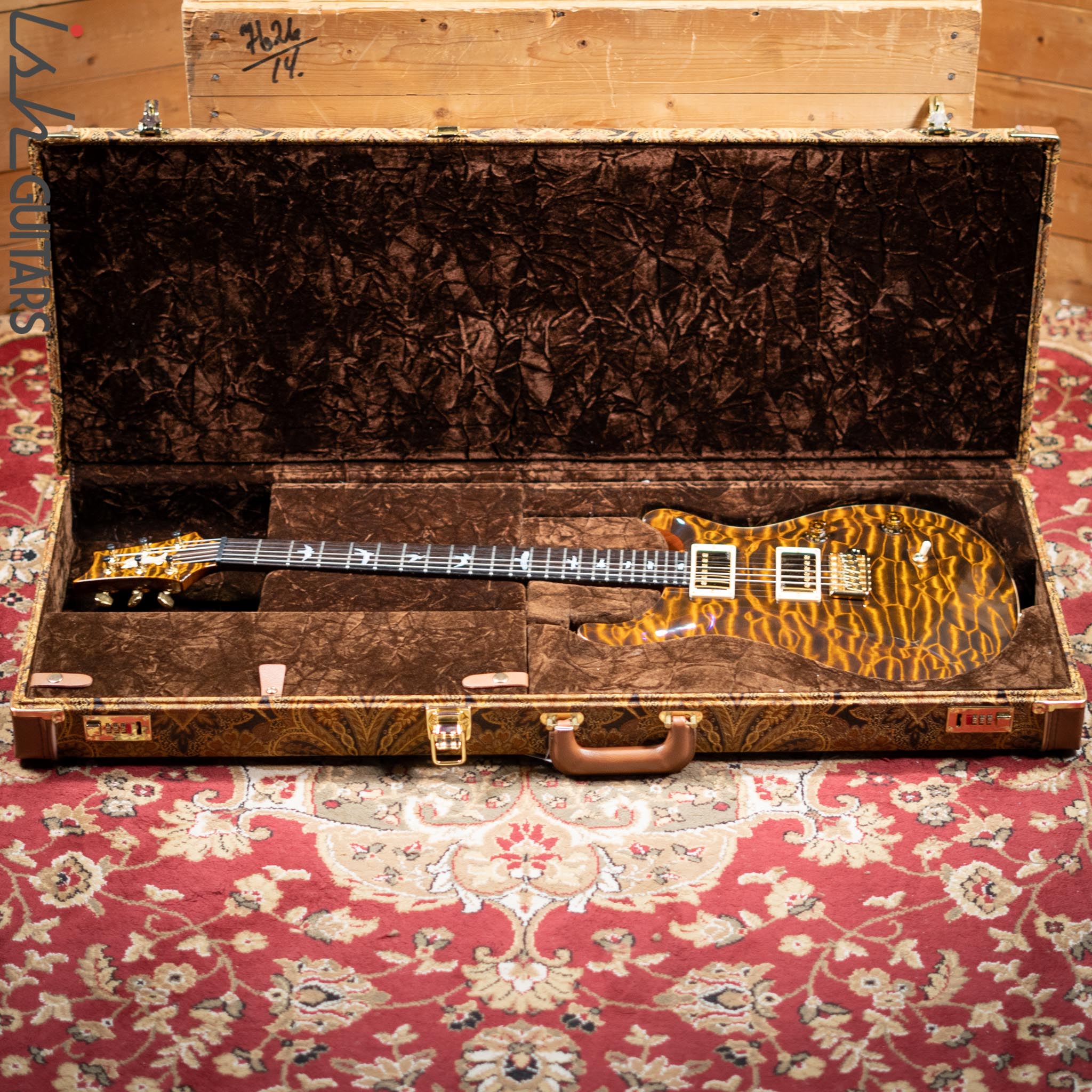 2010 PRS Custom 24 Private Stock #2809 Tiger Eye - Image 18