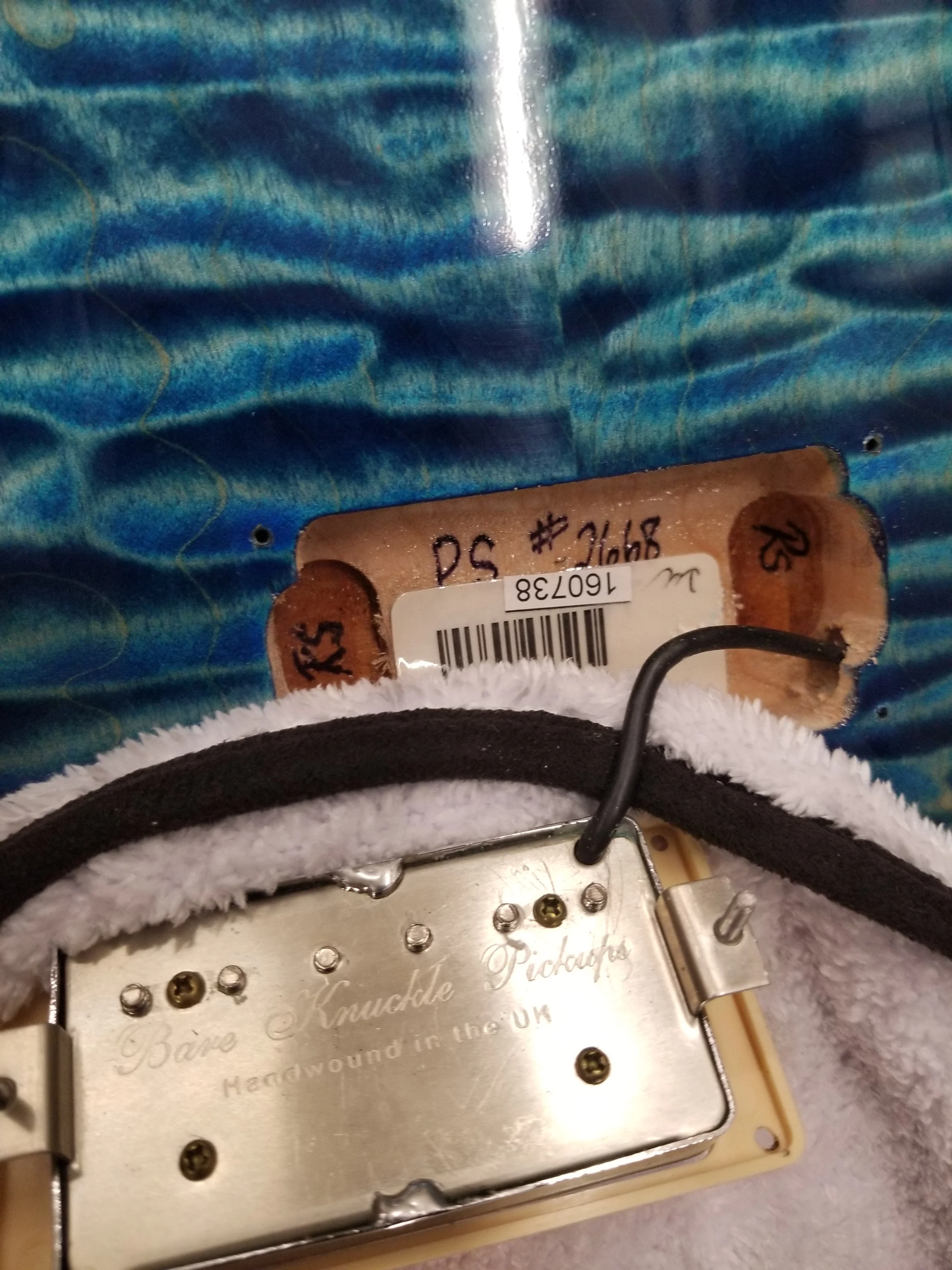 2010 PRS Private Stock Custom 22 Faded Aquamarine - Image 20