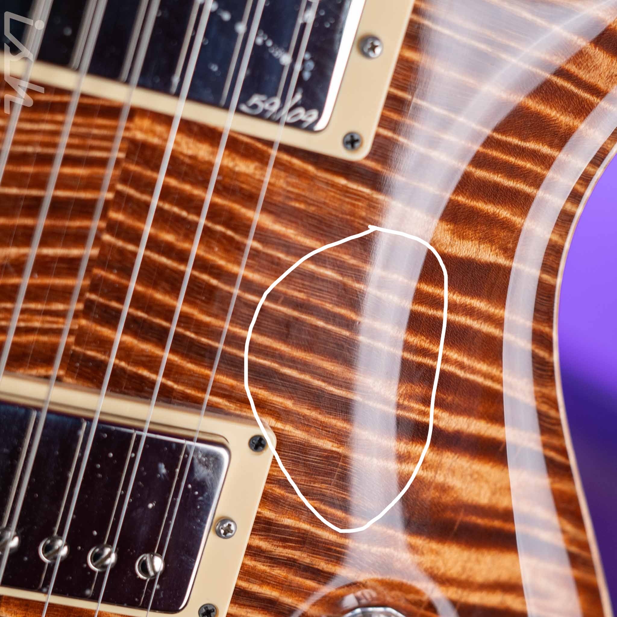 2010 PRS Private Stock DC 245 Ted McCarty Copperhead - Image 8