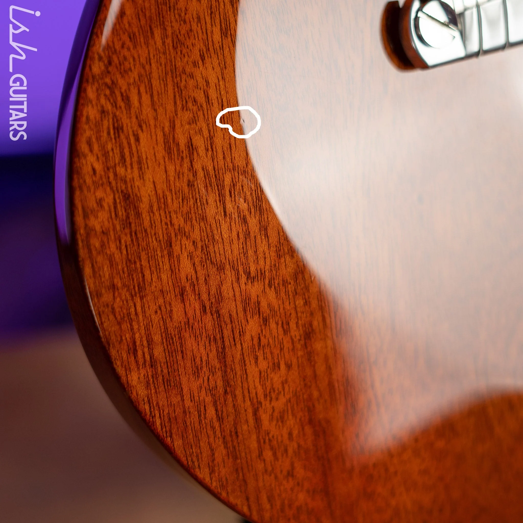 2010 PRS Mira Core Natural Mahogany - Image 7