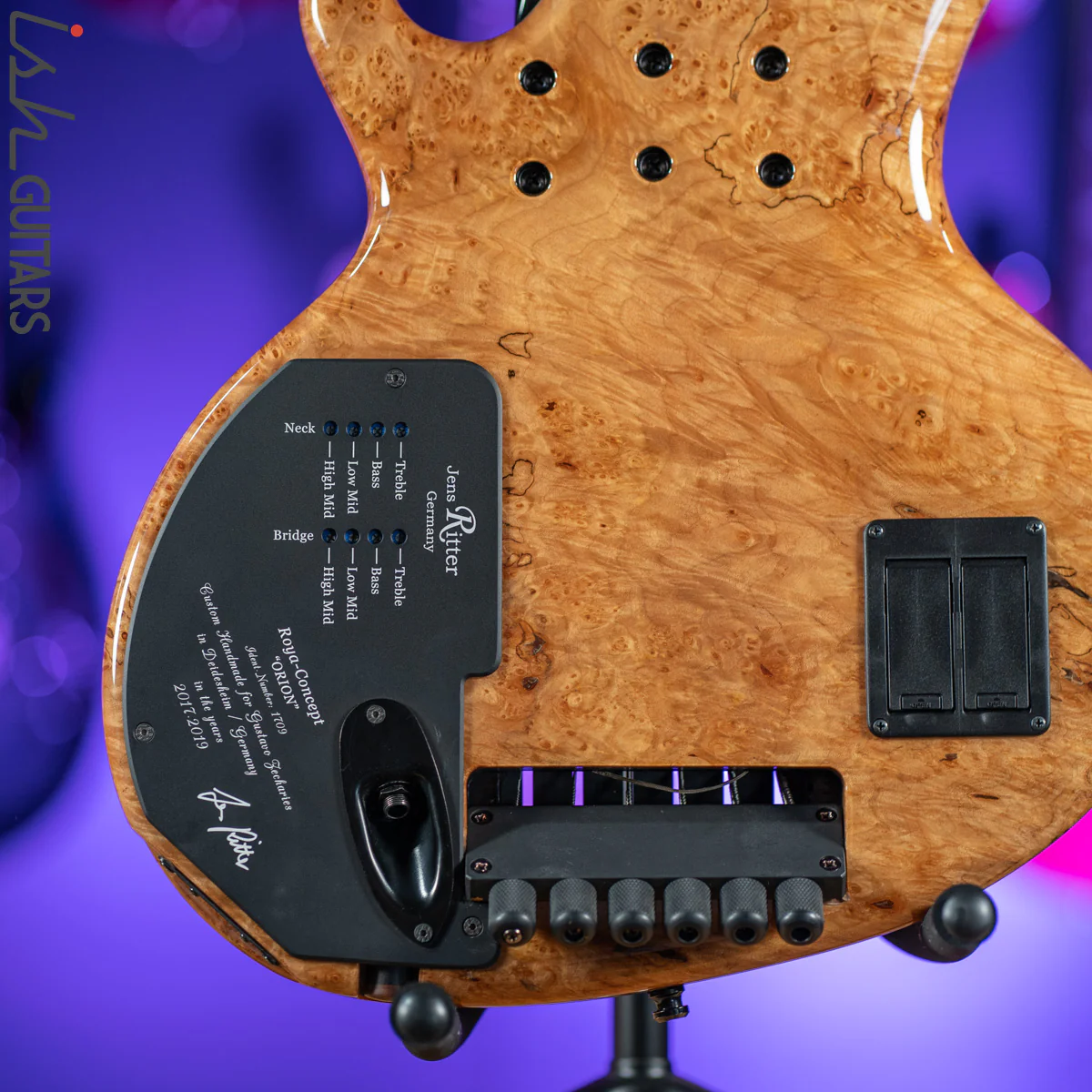 2010 Ritter Roya Concept Orion Natural Flame Maple - Image 11
