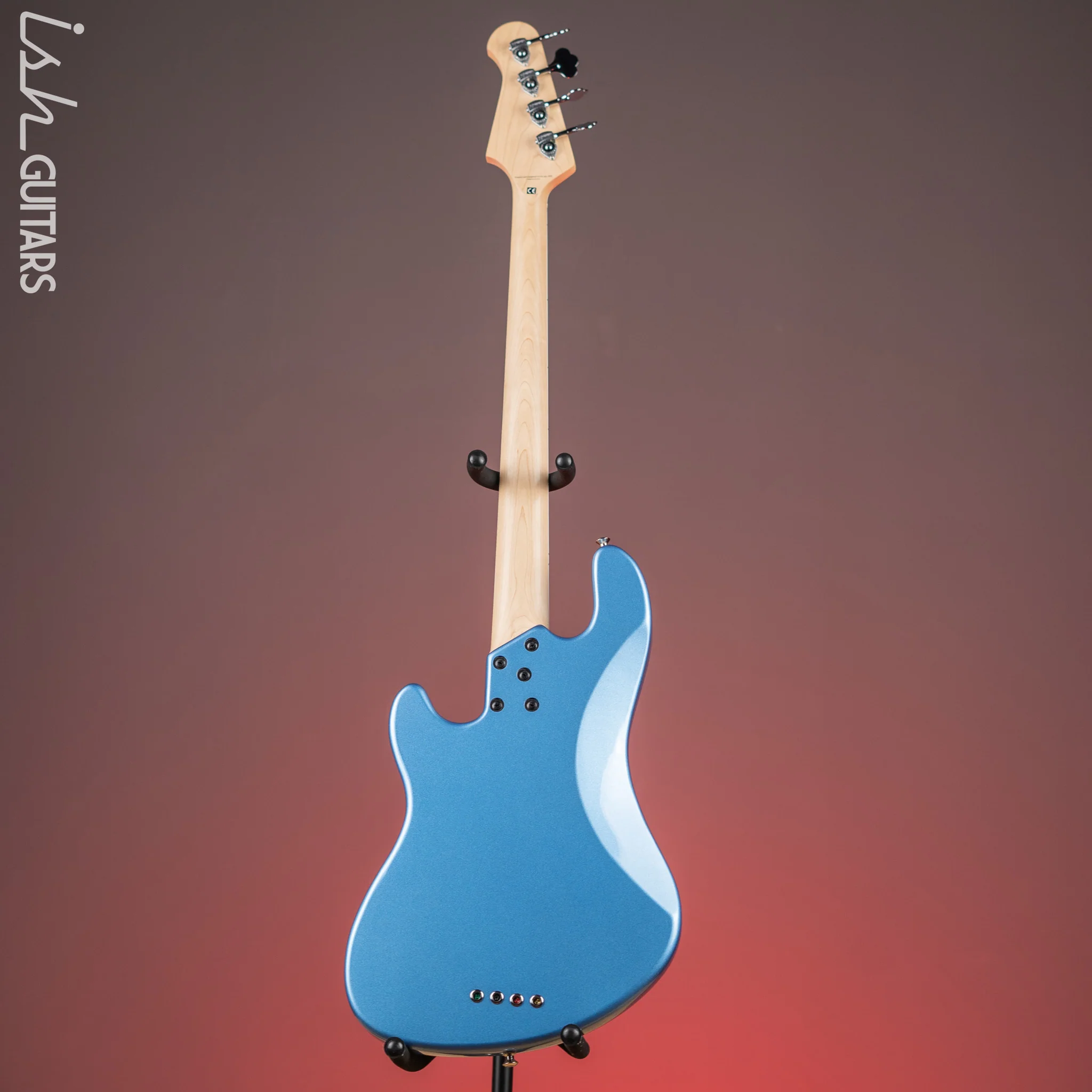 2010’s Lakland Skyline Series DJ-4 Darryl Jones Lake Placid Blue - Image 6