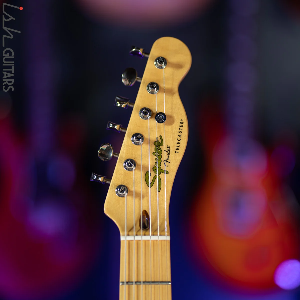 2010 Squier Telecaster Semi-Hollow Brown Mahogany - Image 6