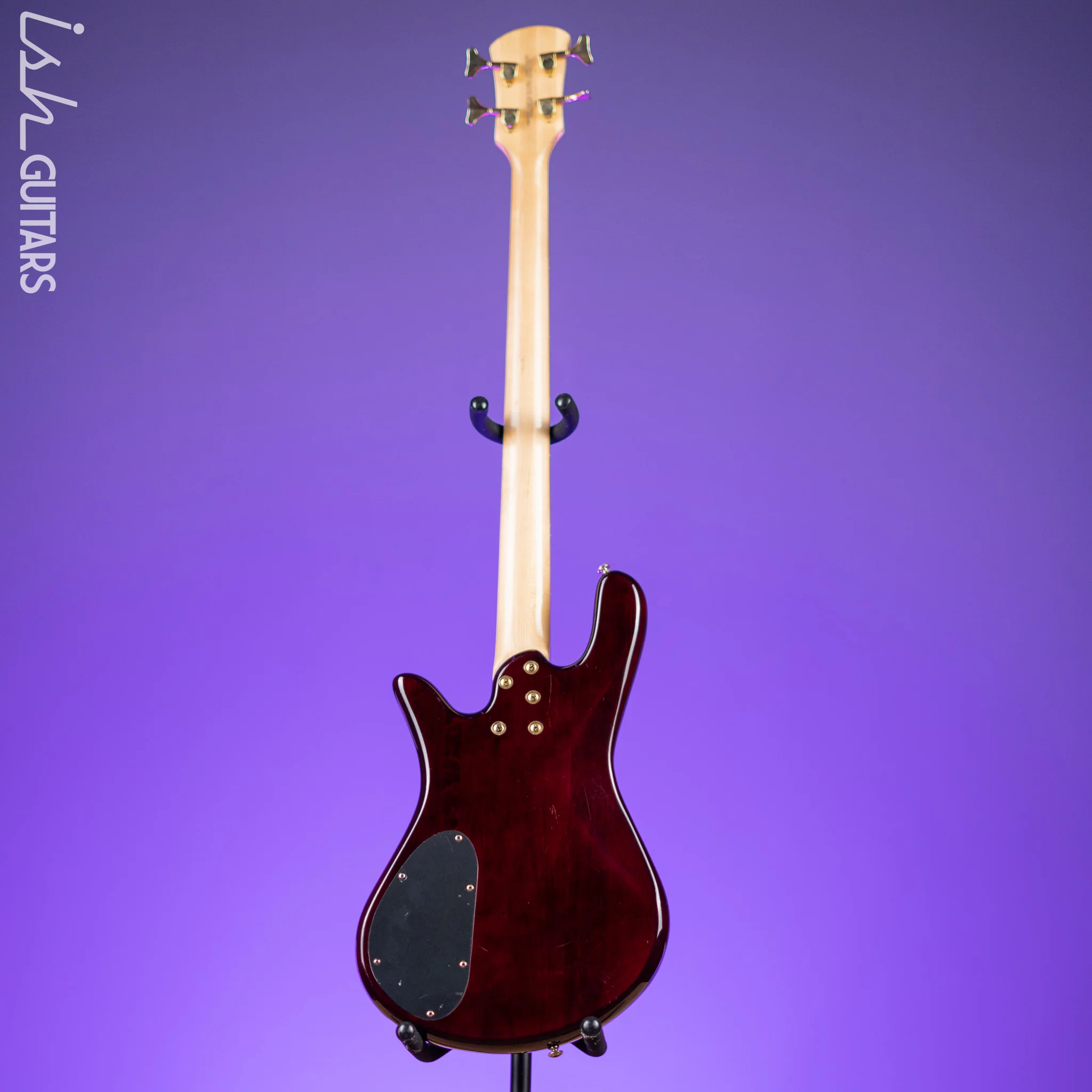 2010s Spector Legend Classic 4-String Bass Black Cherry High Gloss - Image 11