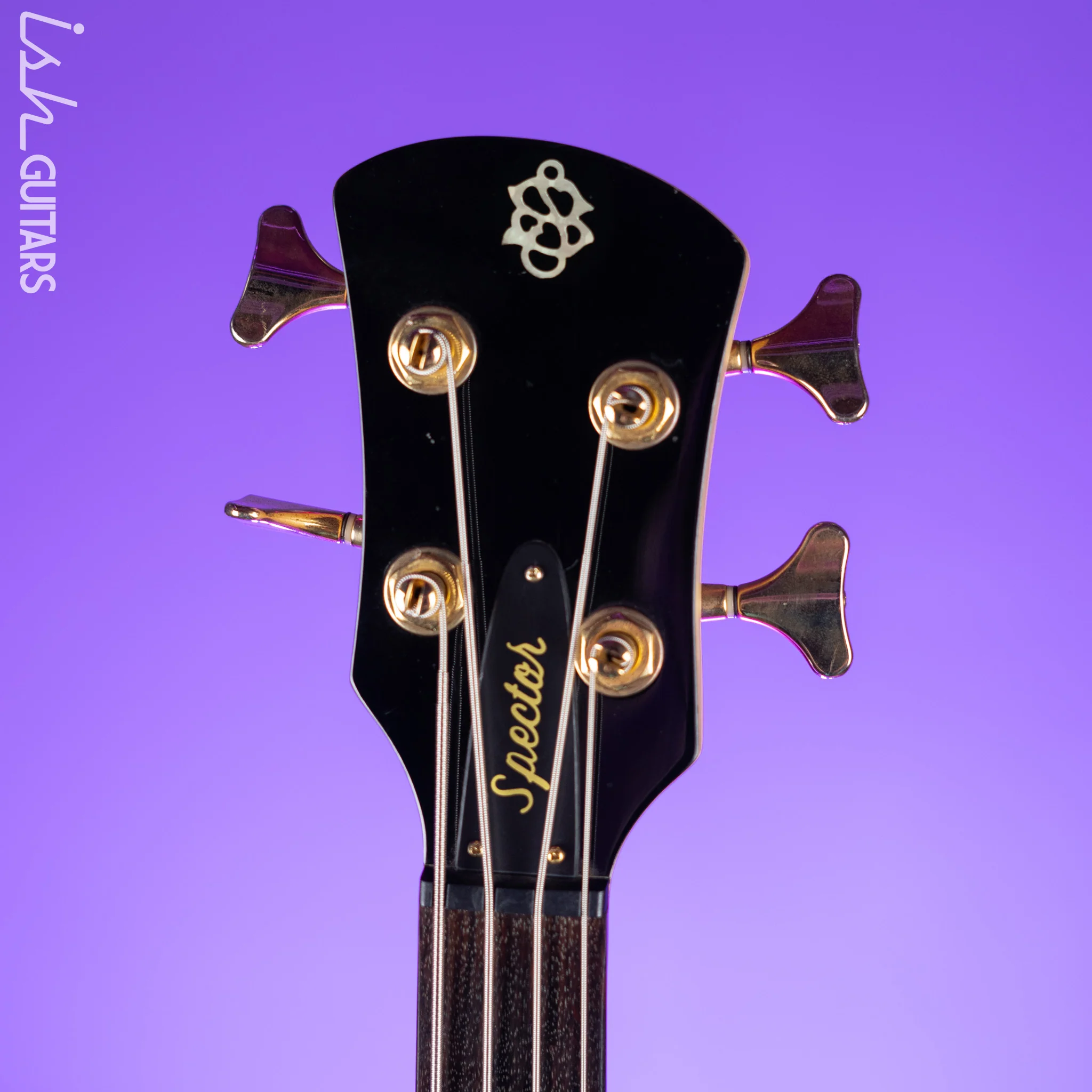 2010s Spector Legend Classic 4-String Bass Black Cherry High Gloss - Image 5