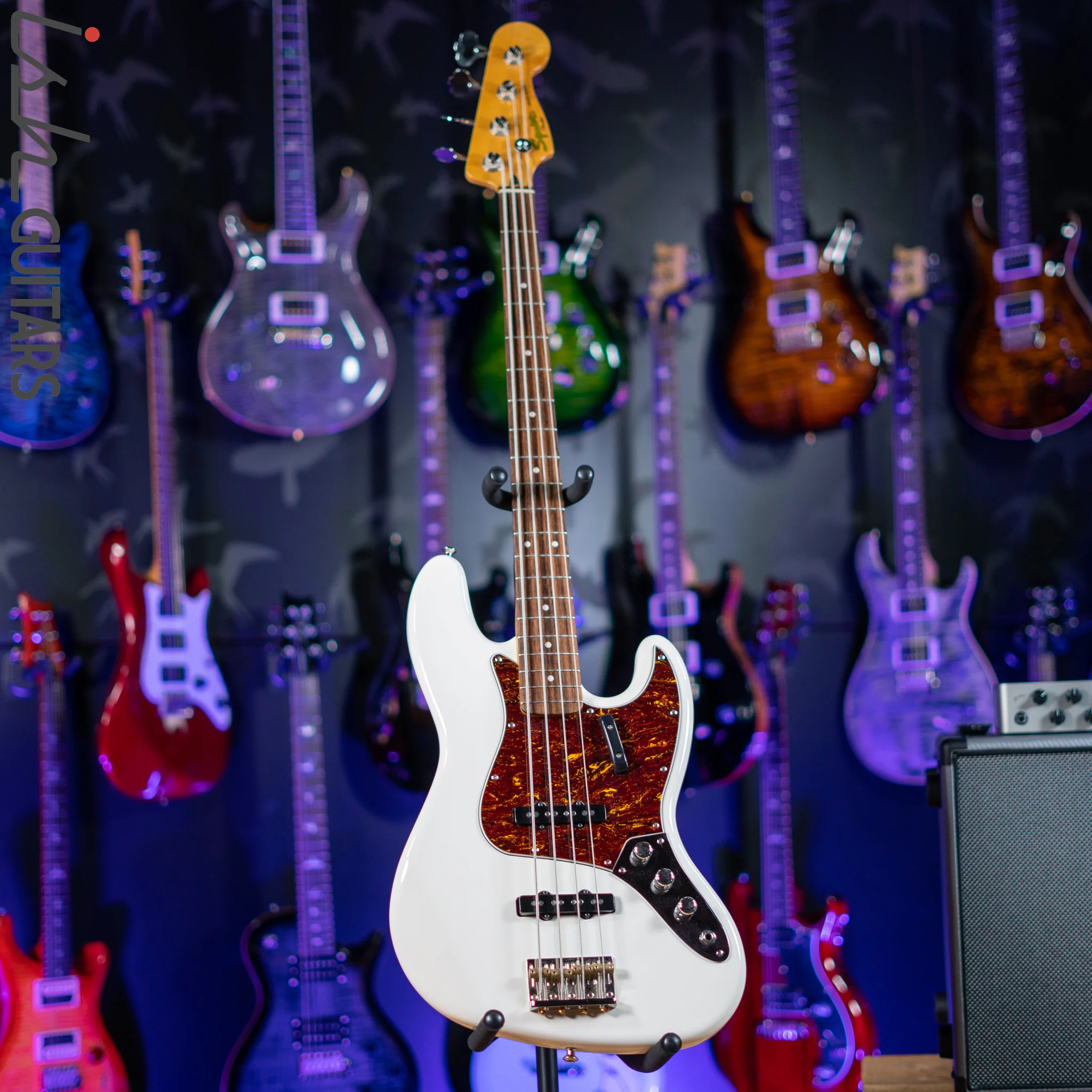 2010s Squier Jazz Vintage Vibe Fralin Pickups - Image 2