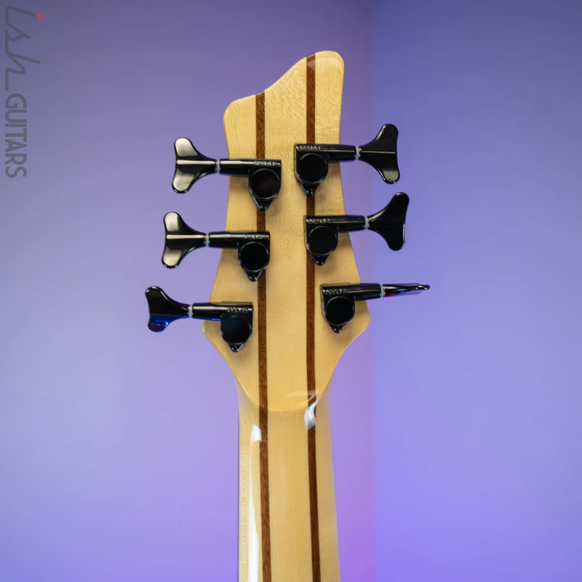 2010s Wolf S10-6 Lined Fretless Bass Rosewood Top - Image 12
