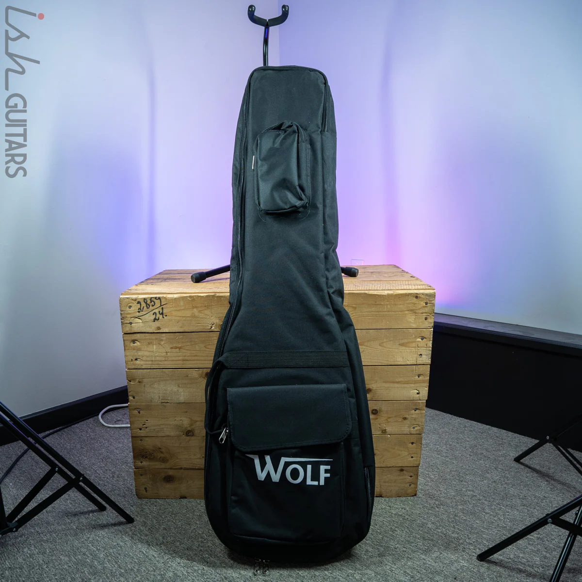 2010s Wolf S10-6 Lined Fretless Bass Rosewood Top - Image 16