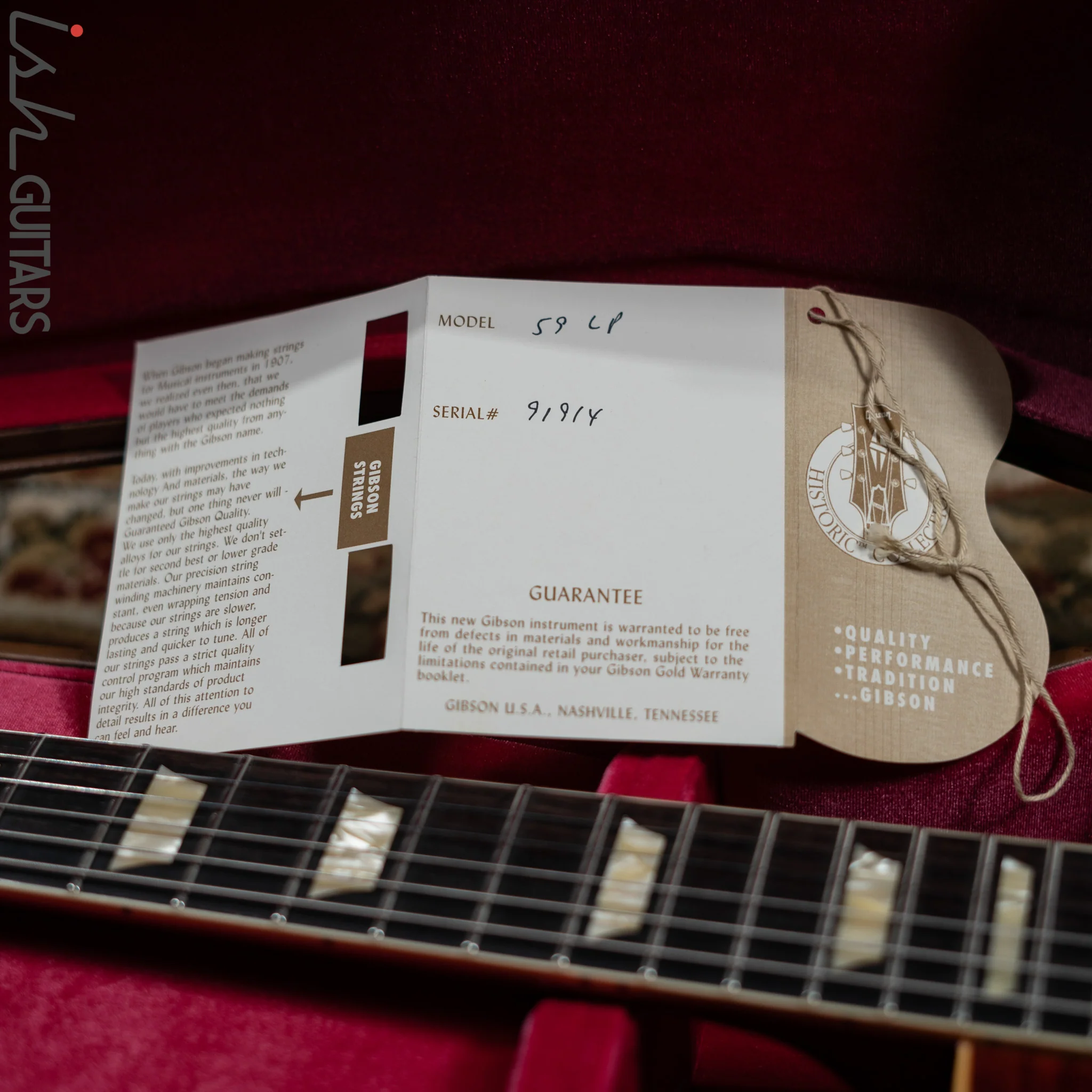 2021 Gibson Custom Shop ‘59 Reissue Les Paul Standard - Image 18
