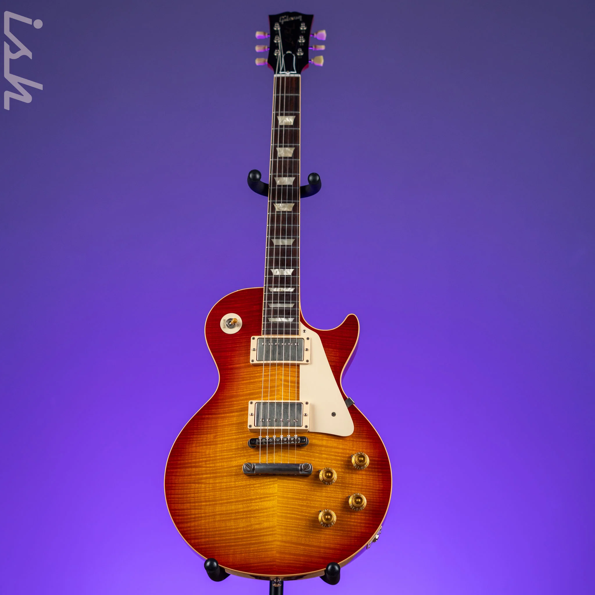 2011 Gibson Custom Shop 59 Reissue Washed Cherry Sunburst - Image 2