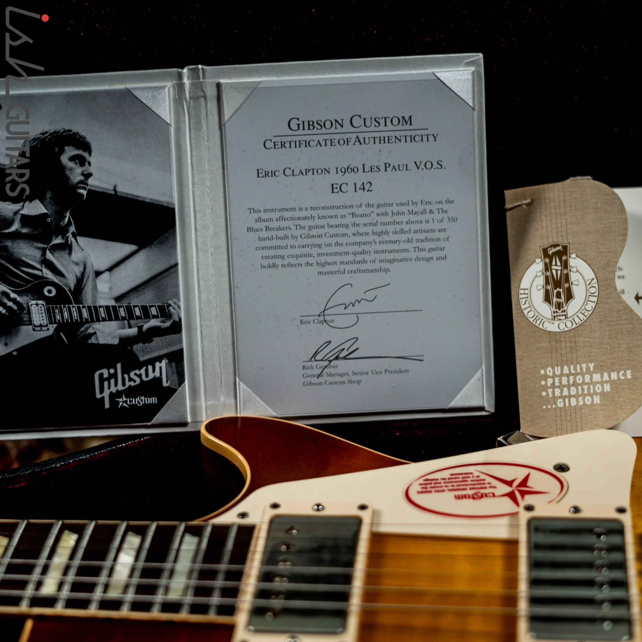 Gibson Custom Shop Eric Clapton “Beano” ‘60 Les Paul (V.O.S.) Reissue - Image 17