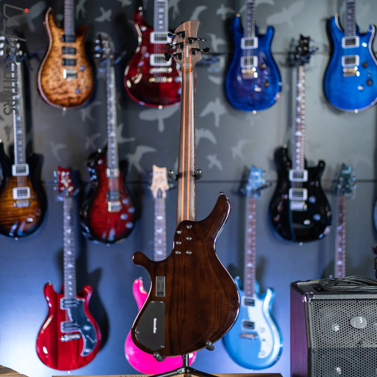 2011 Ibanez Prestige Grooveline G105 Transparent Espresso - Image 8