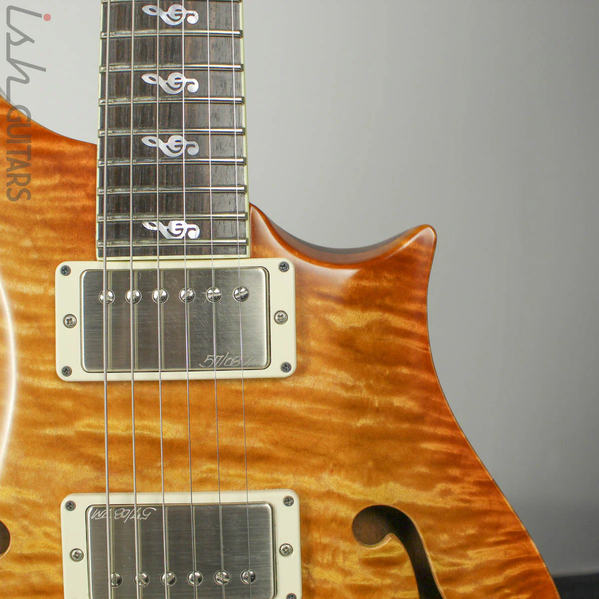 2011 Paul Reed Smith Private Stock Dweezil Zappa Custom 24 Semi-Hollow - Image 5