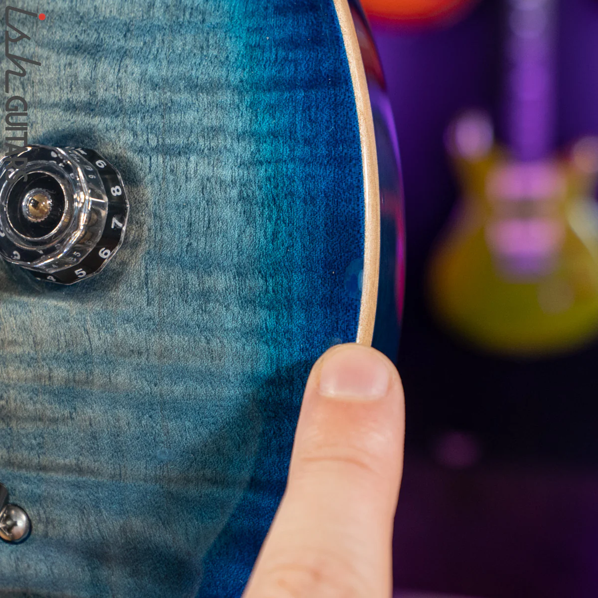 2011 PRS 513 Faded Blue Burst 10 Top - Image 19