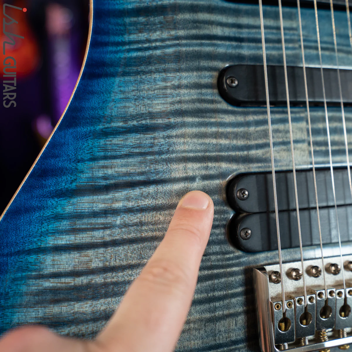 2011 PRS 513 Faded Blue Burst 10 Top - Image 20