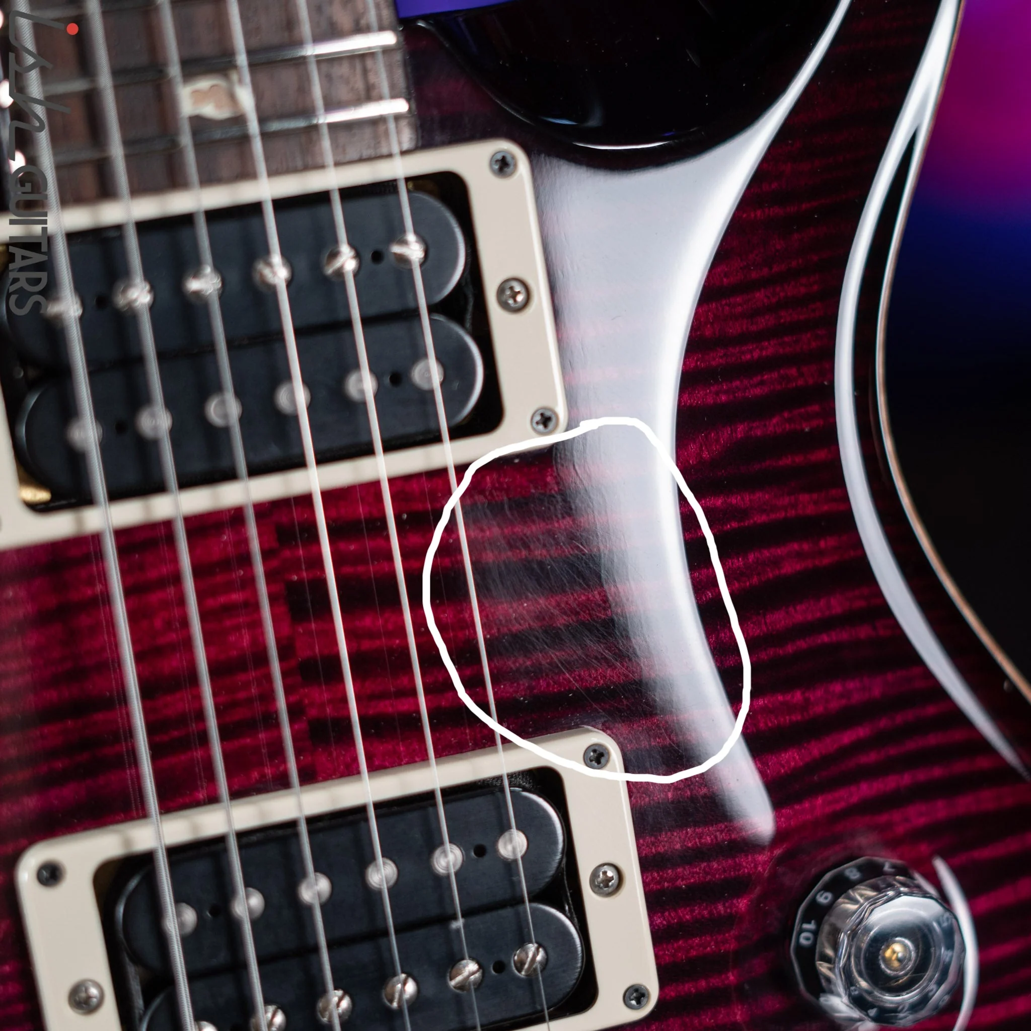 2011 PRS Custom 24 10-Top Angry Larry - Image 5