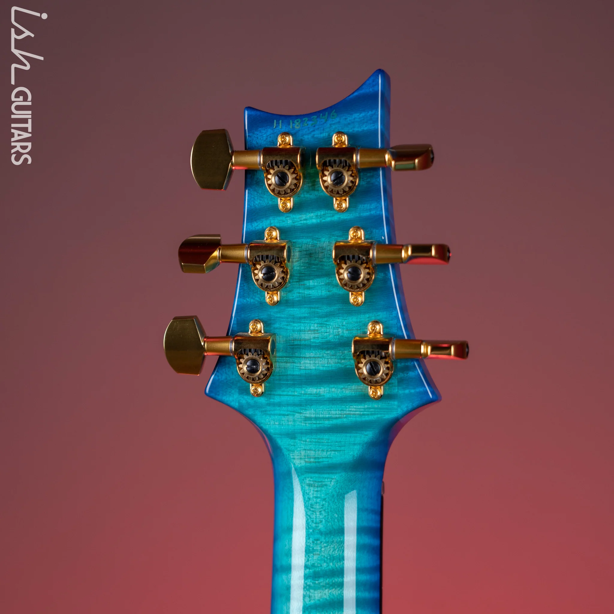 2011 PRS Custom 24 Tree Of Life Makena Blue - Image 16