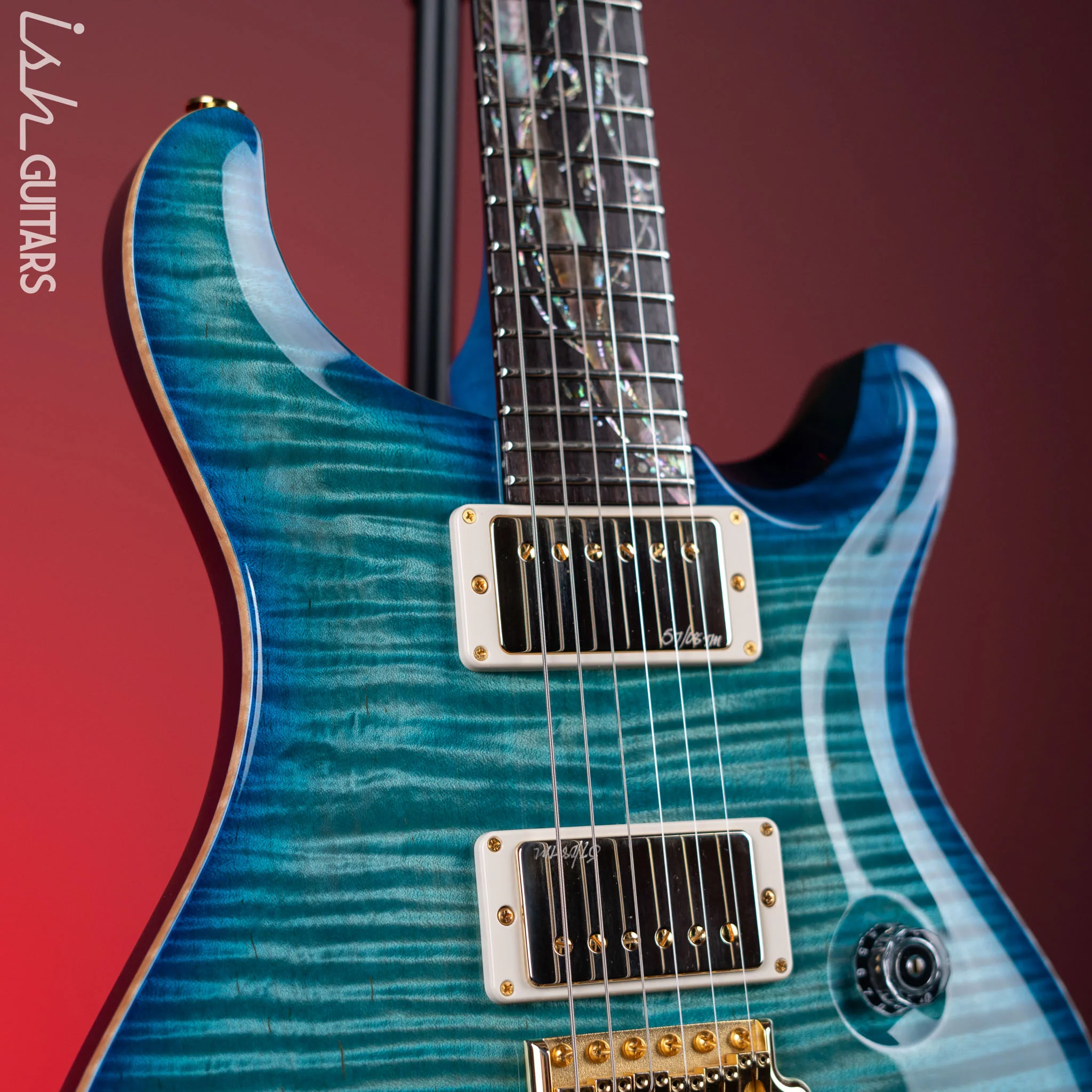 2011 PRS Custom 24 Tree Of Life Makena Blue - Image 3